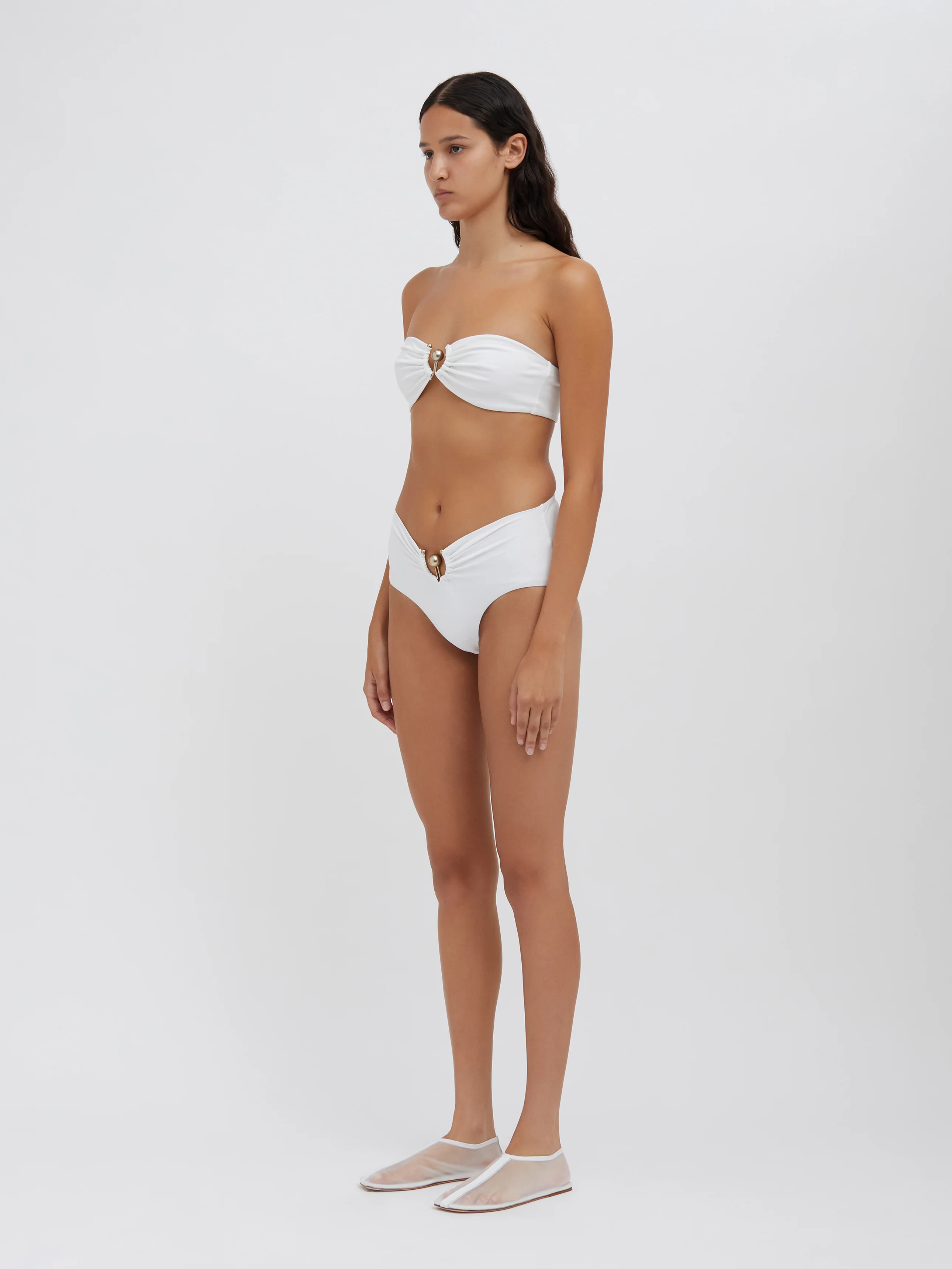 Orbit Ruched High Brief - Image 2