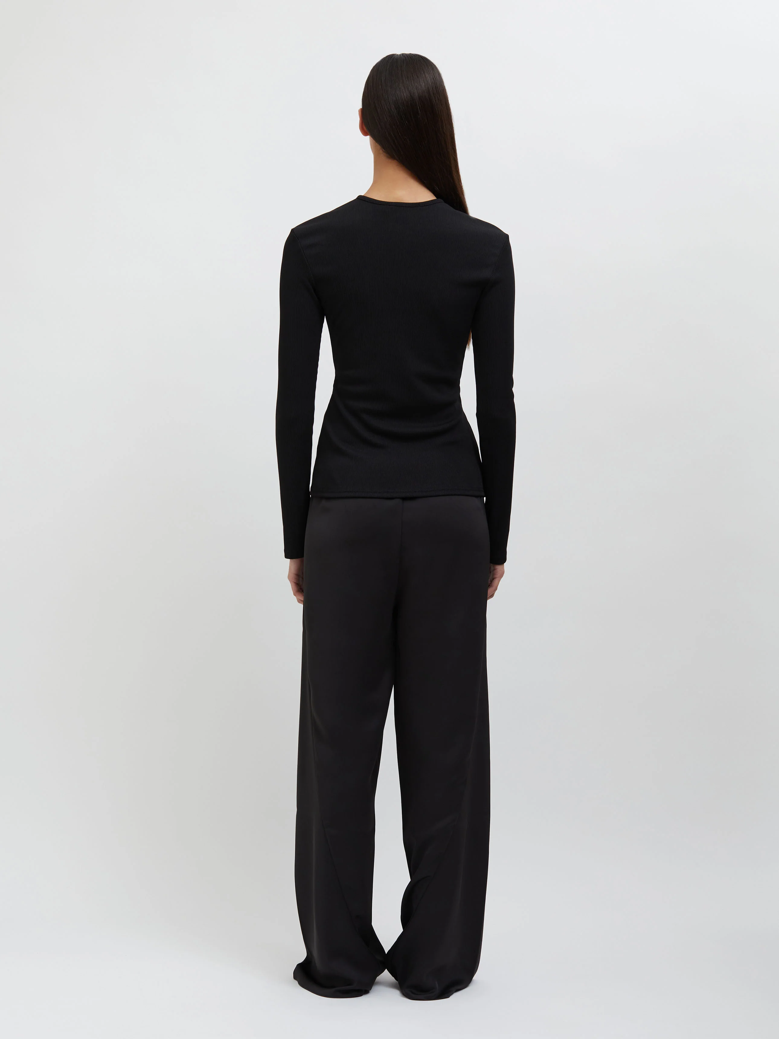 Orbit Ruched Long Sleeve Top - Image 5