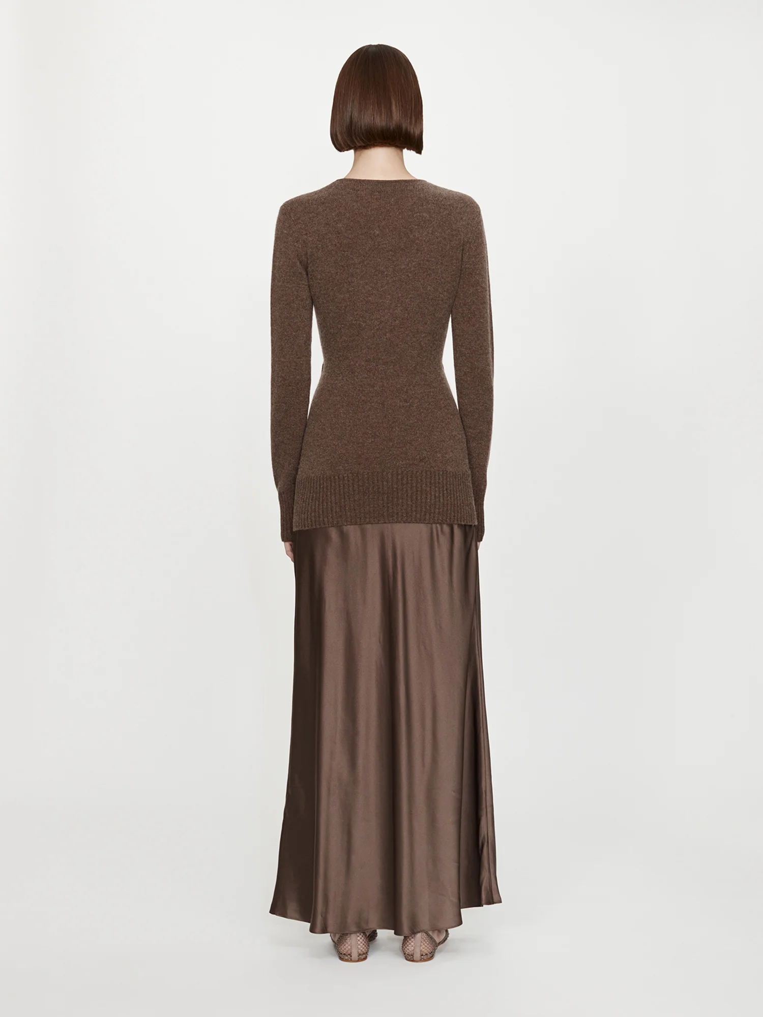 Orbit Ruched Monument Long Sleeve Dress - Image 5