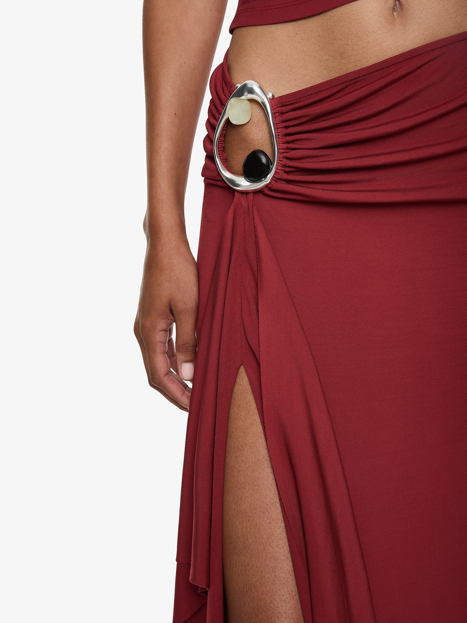 Orica Crystal Cascade Jersey Skirt - Image 3