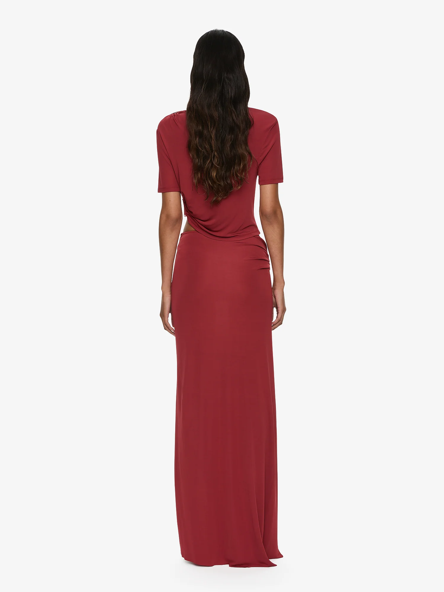 Orica Crystal Cascade Jersey Skirt - Image 5