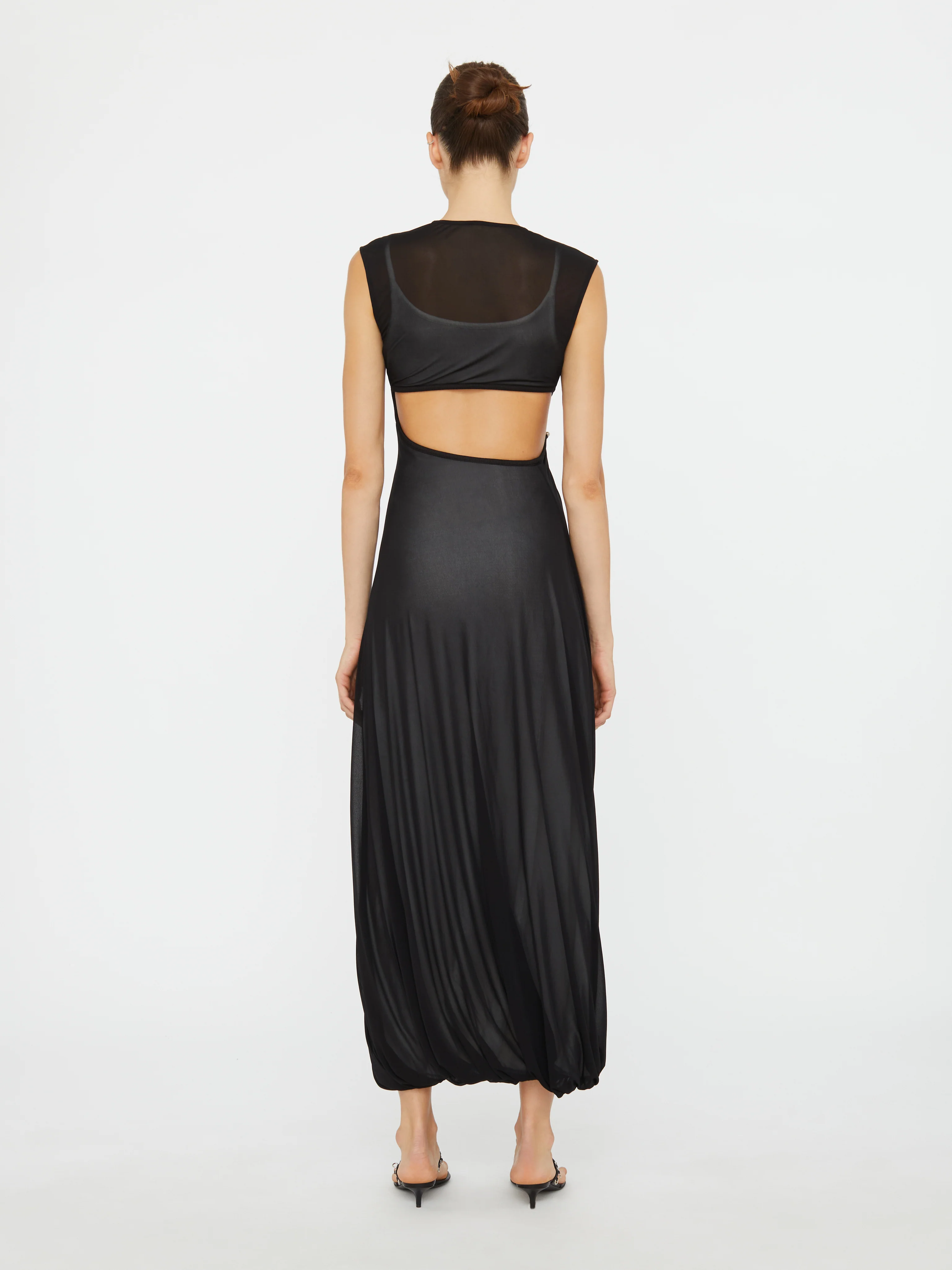 Paisley Overlay Encased Tank Dress - Image 4