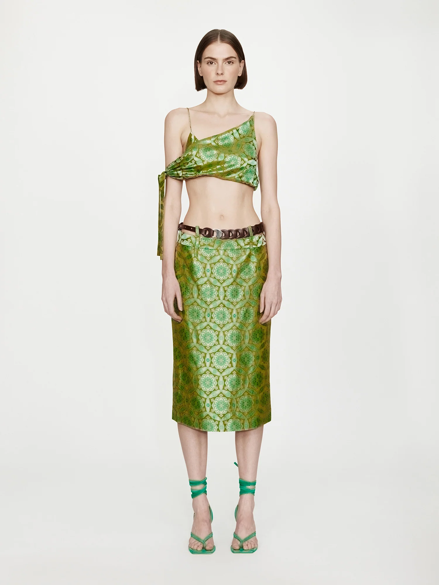 Palmira Handkerchief Tie Top - Image 2