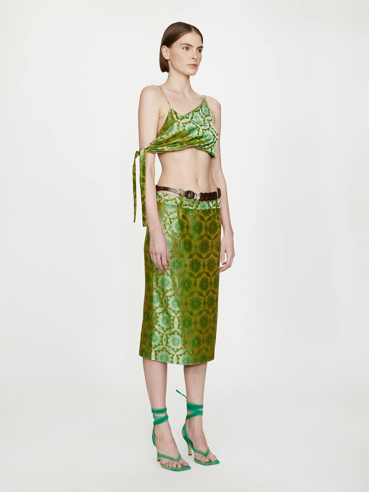Palmira Handkerchief Tie Top - Image 3