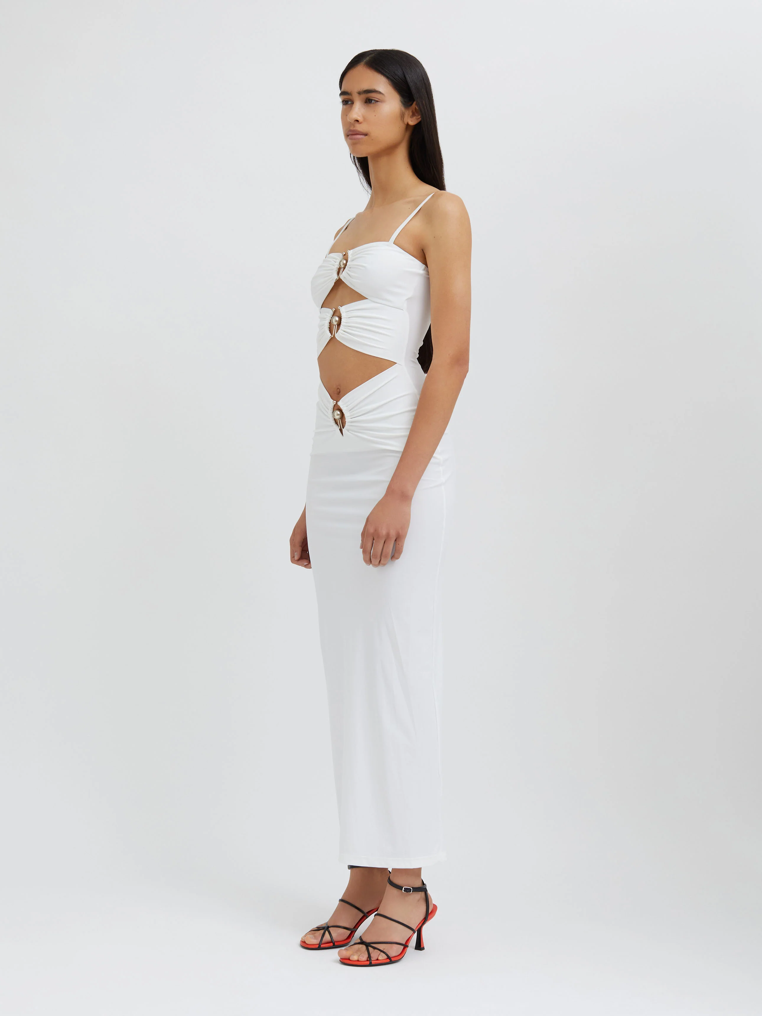 Pierced Orbit Column Dress - Image 5