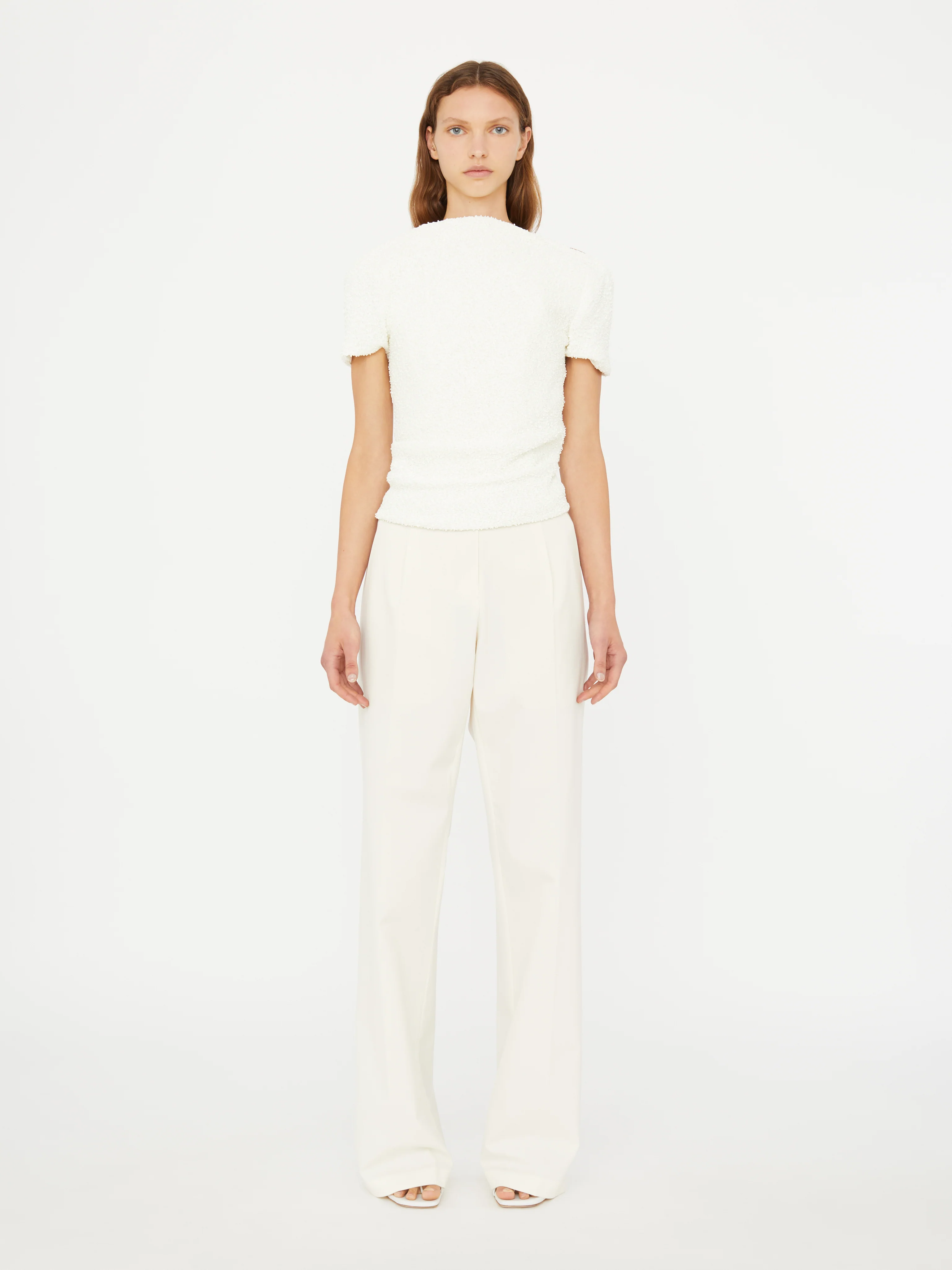 Intimate Bow Back Twill Blazer - Image 7