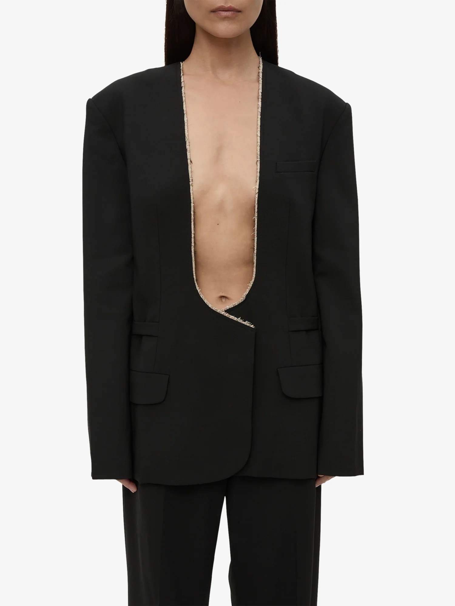 Retract Shawl Blazer - Image 2