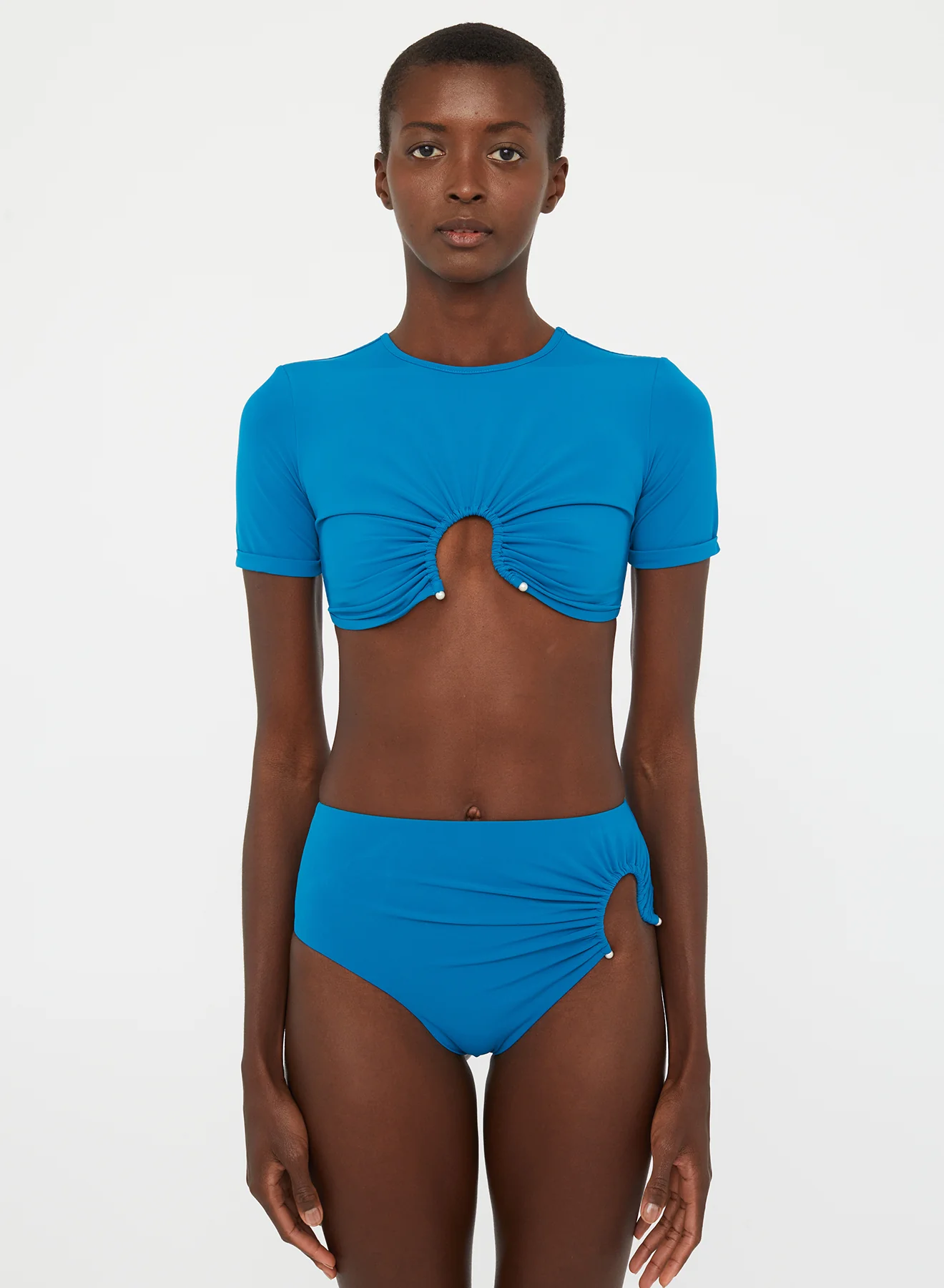 Ruched Crescent High Brief - Image 3