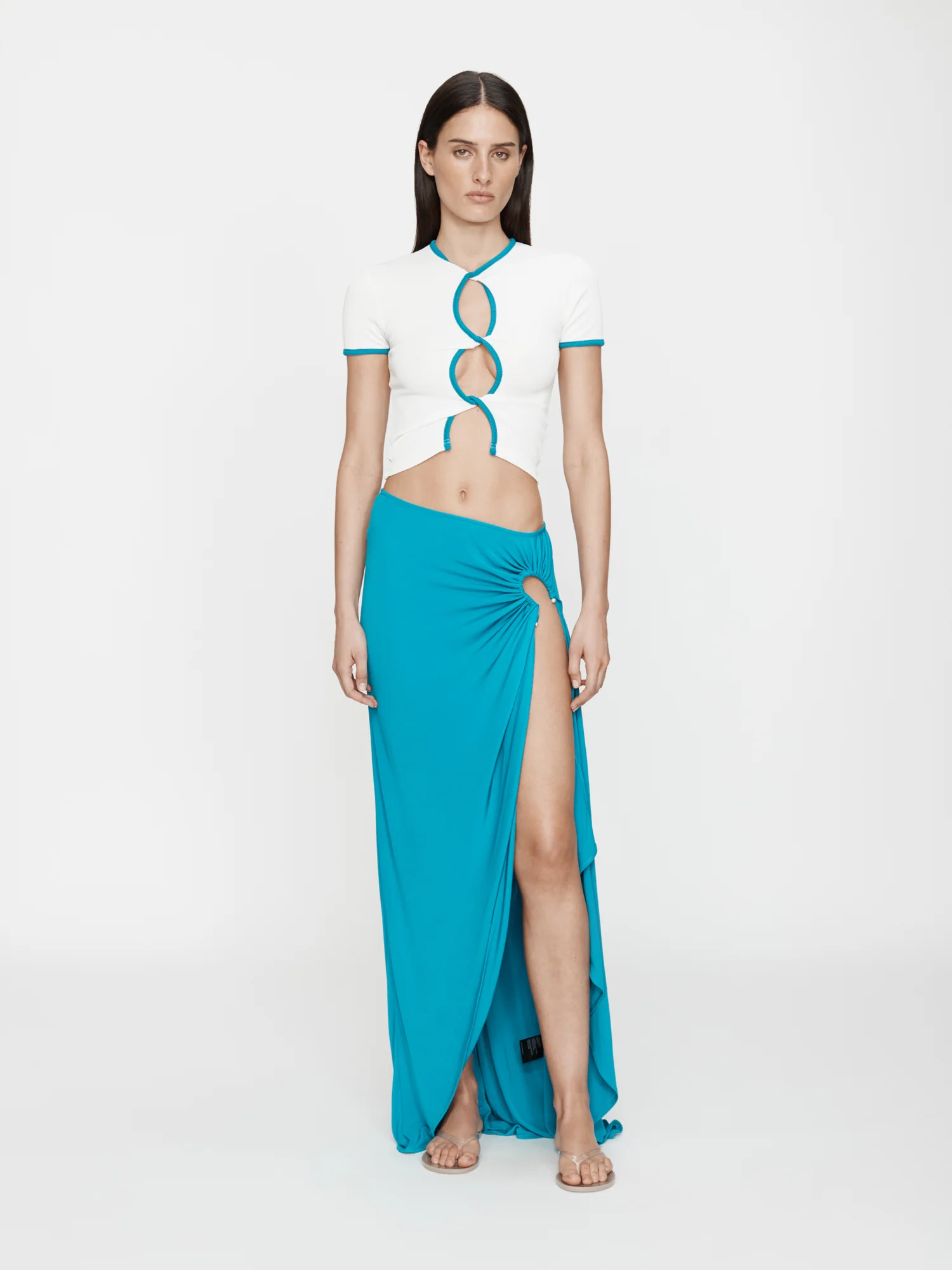 Ruched Crescent Skirt - Image 3