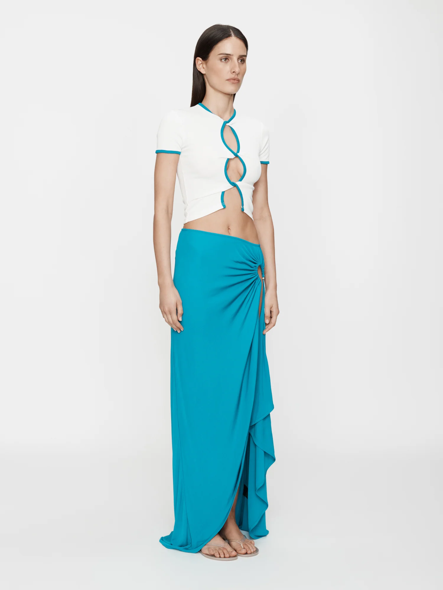 Ruched Crescent Skirt - Image 4