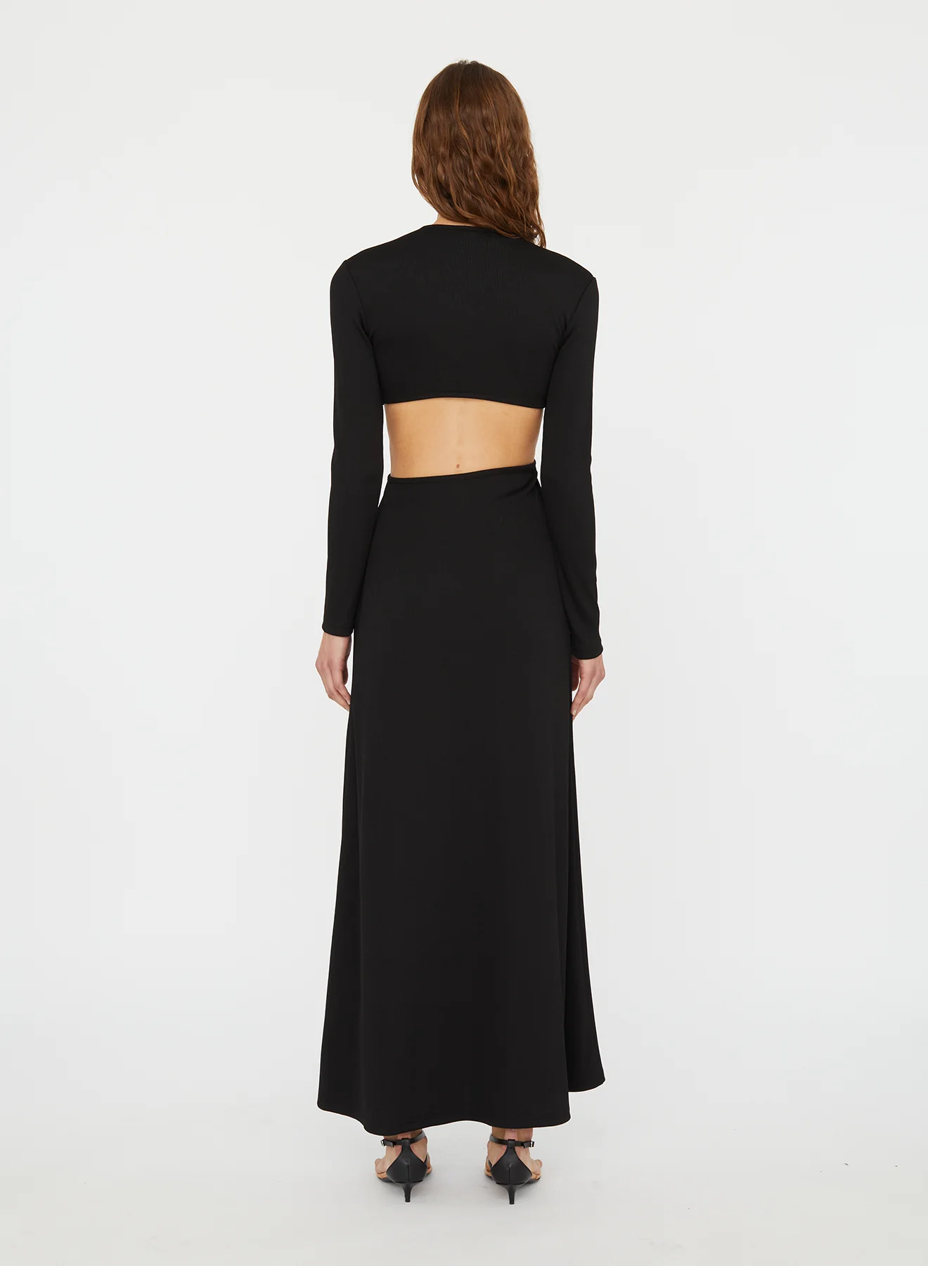 S-Buckle Long Sleeve Dress - Image 3