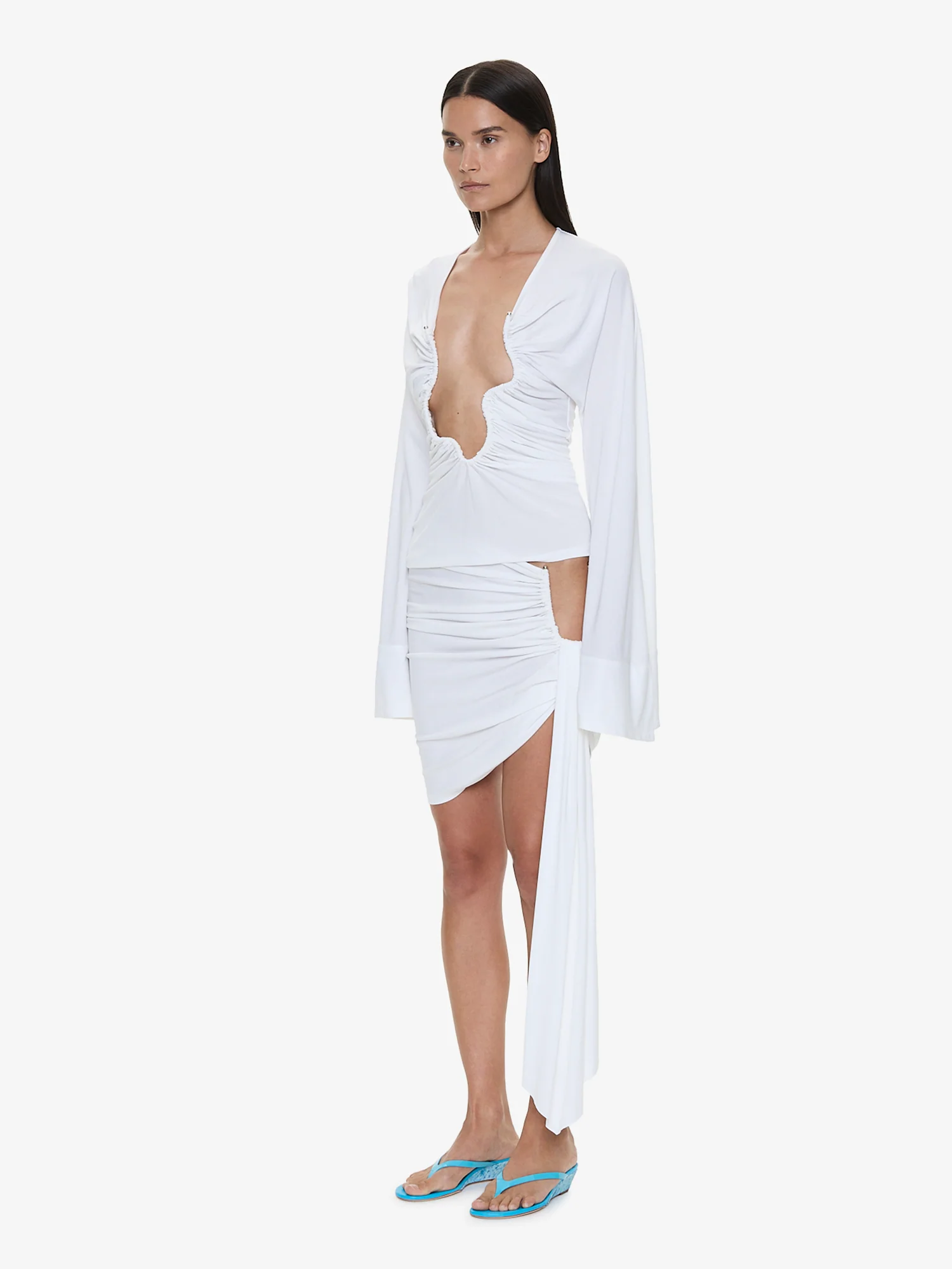 Salacia Ruched Long Sleeve Top - Image 3