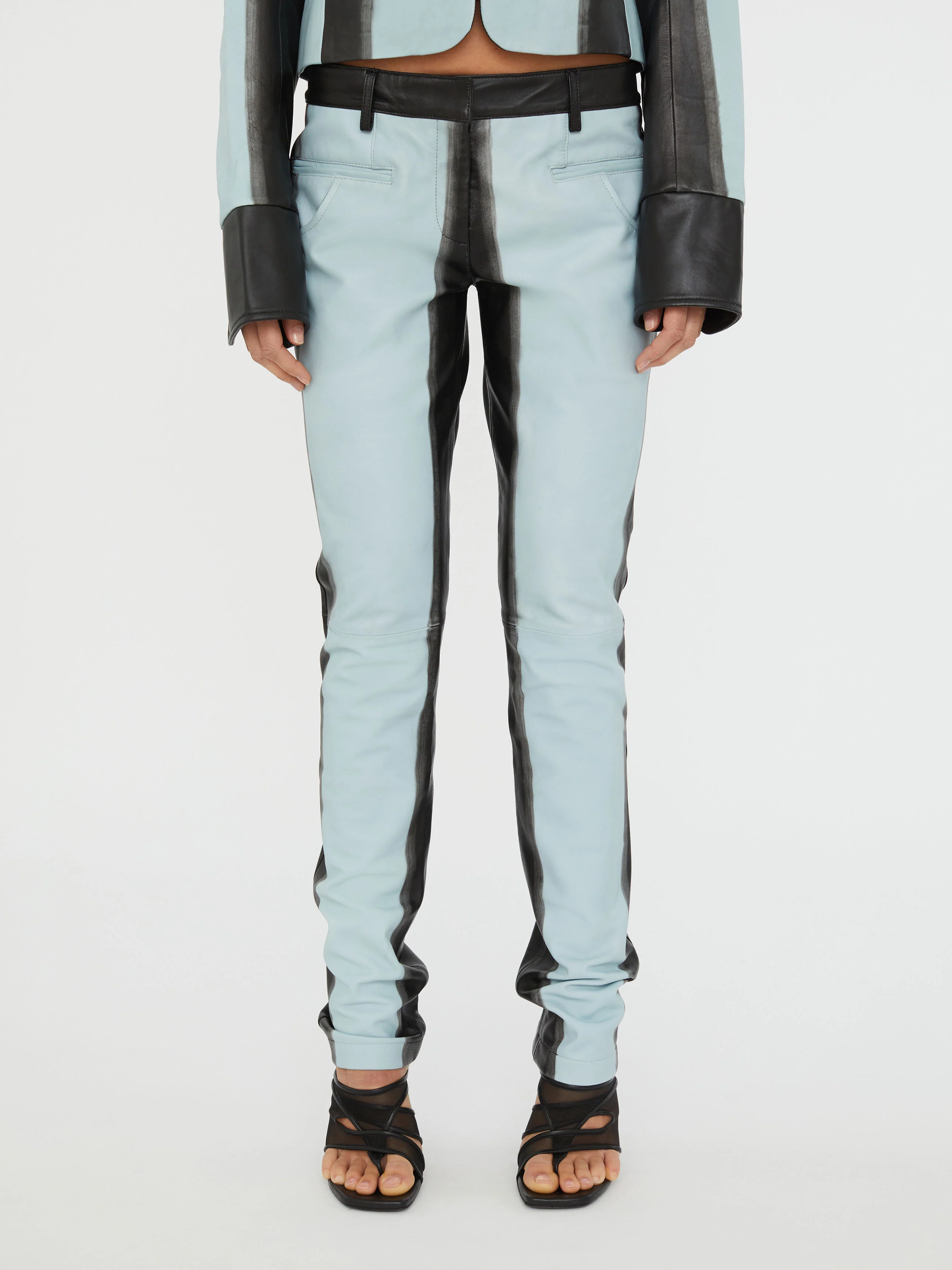 Scuffed Leather Jacket - Image 3