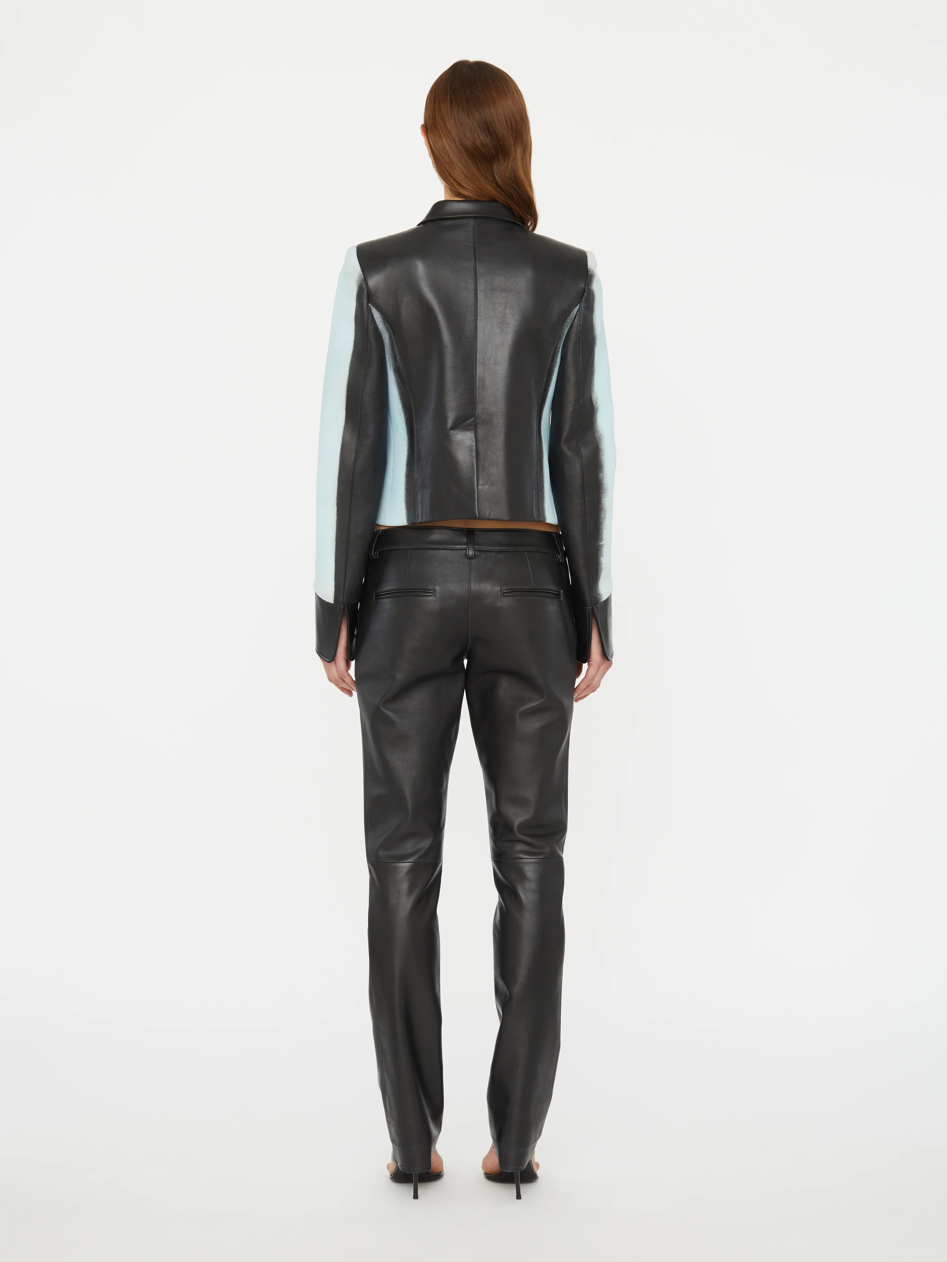 Scuffed Leather Jean - Image 5