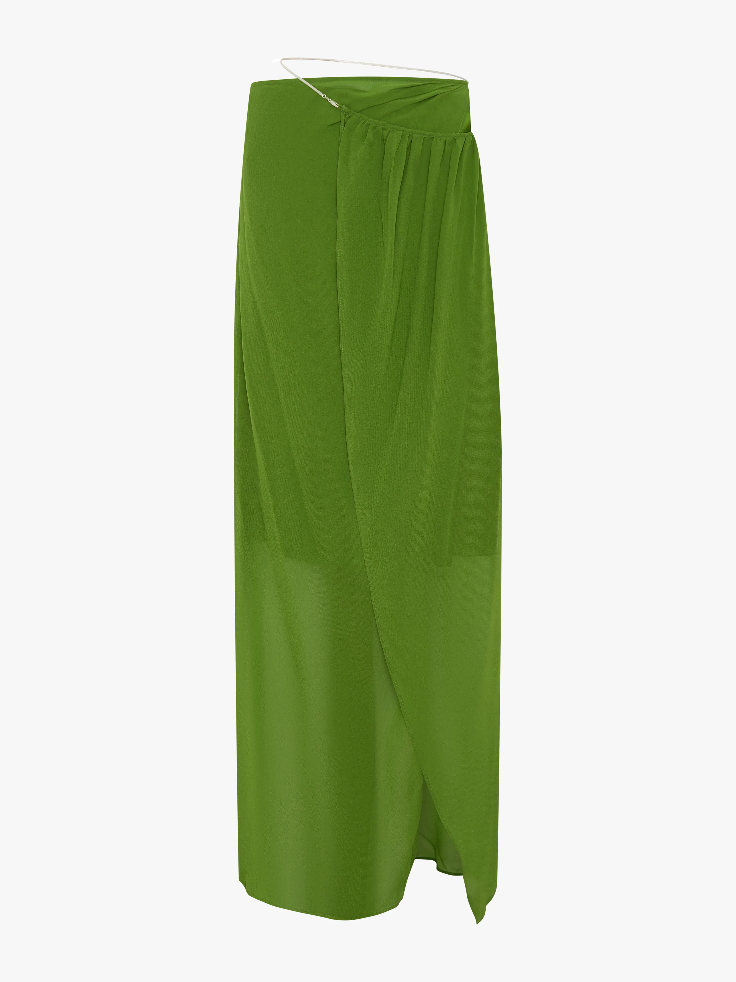 Silk Chain Sarong Skirt - Image 5