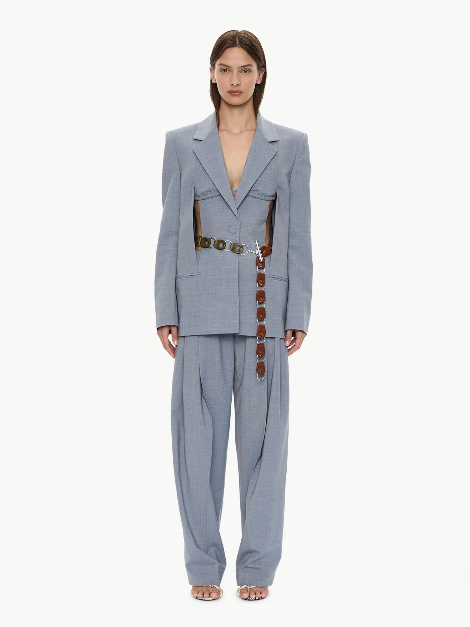 Slashed Bikini Blazer