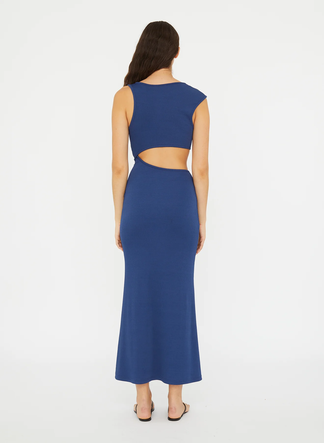 Spiral Crystal Cutaway Dress - Image 4