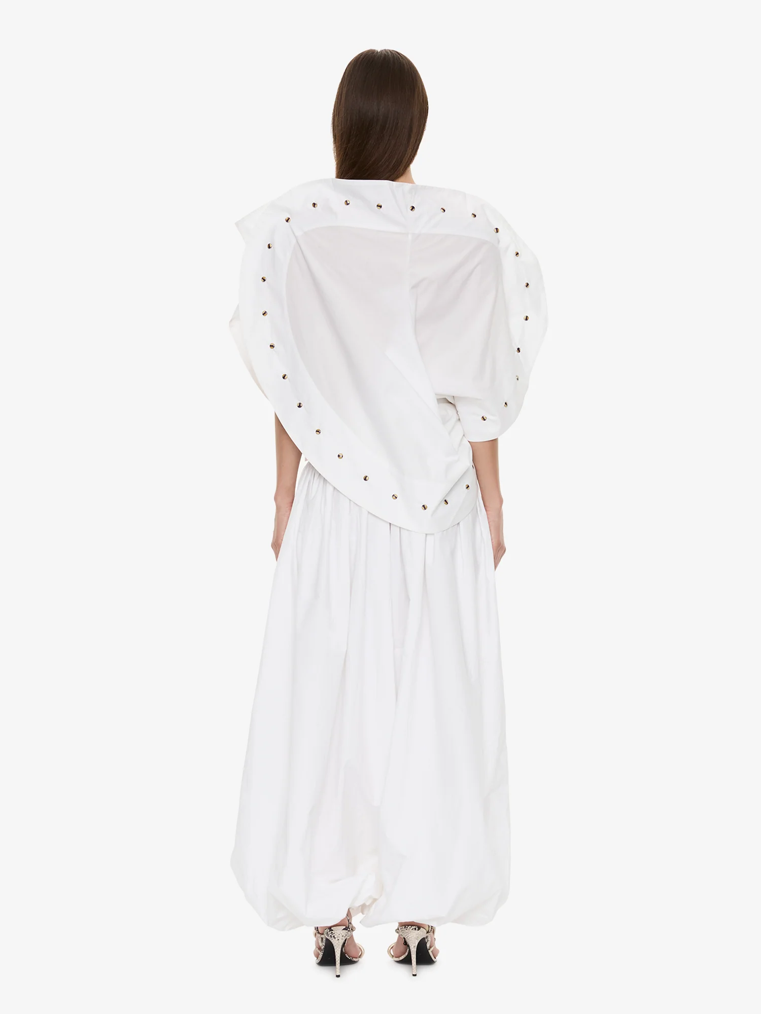 Spiral Stone Snap Poplin Top - Image 5