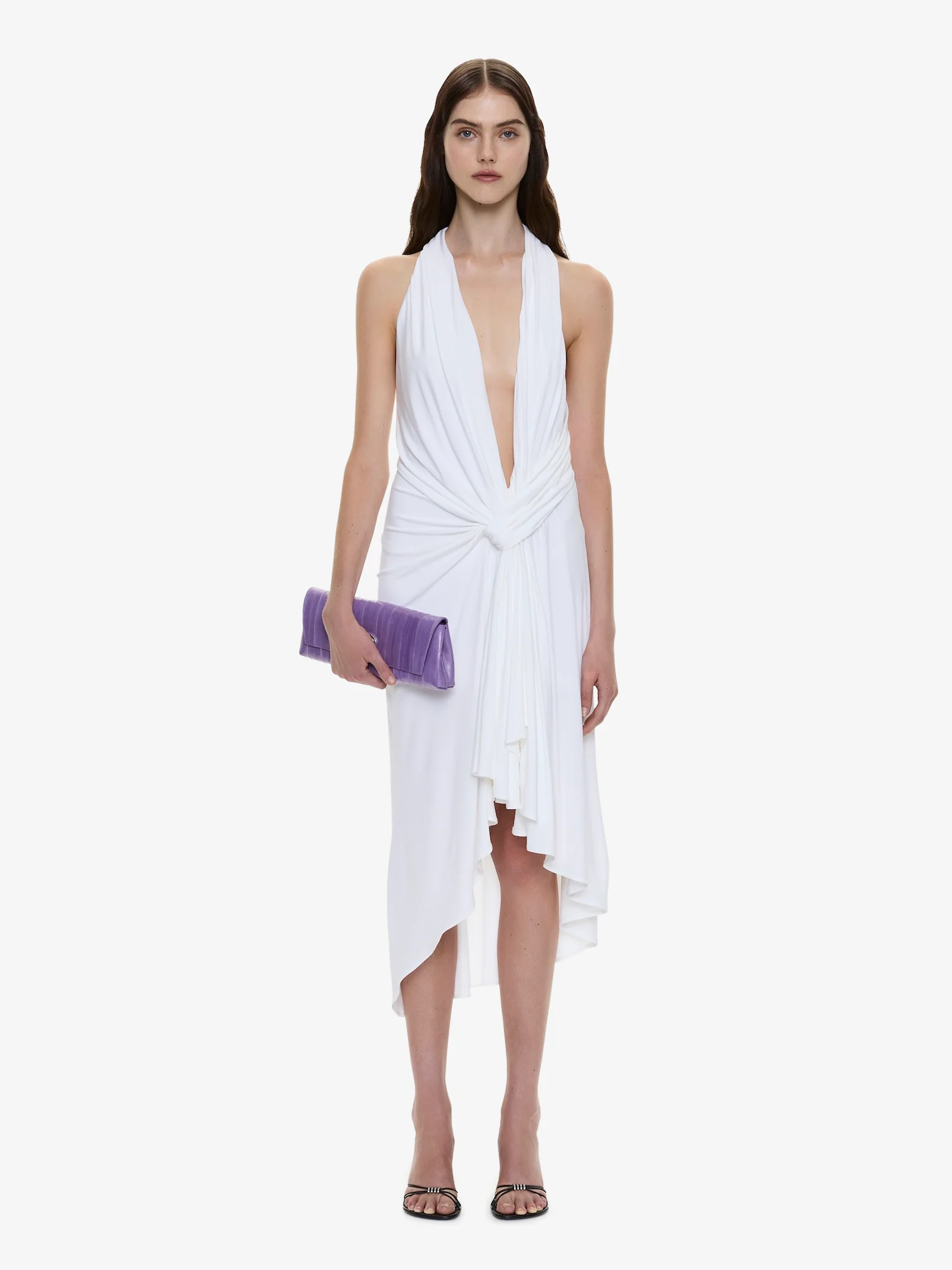 Spire Cascade Midi Dress