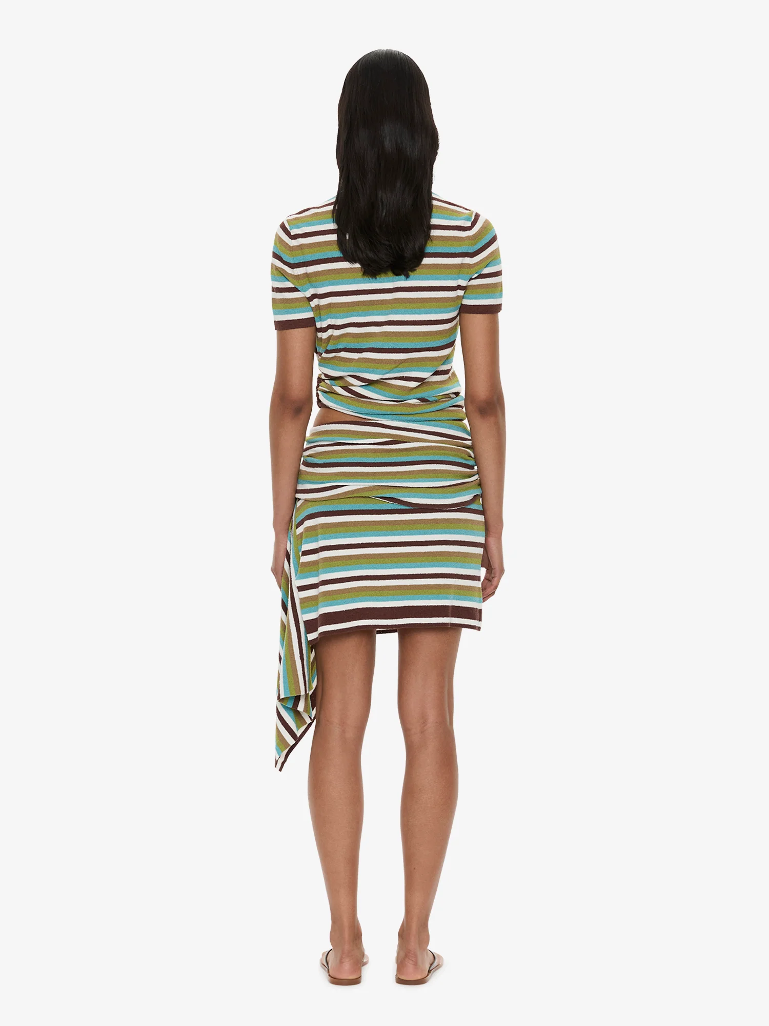 Stripe Knit Orbit Tee - Image 5
