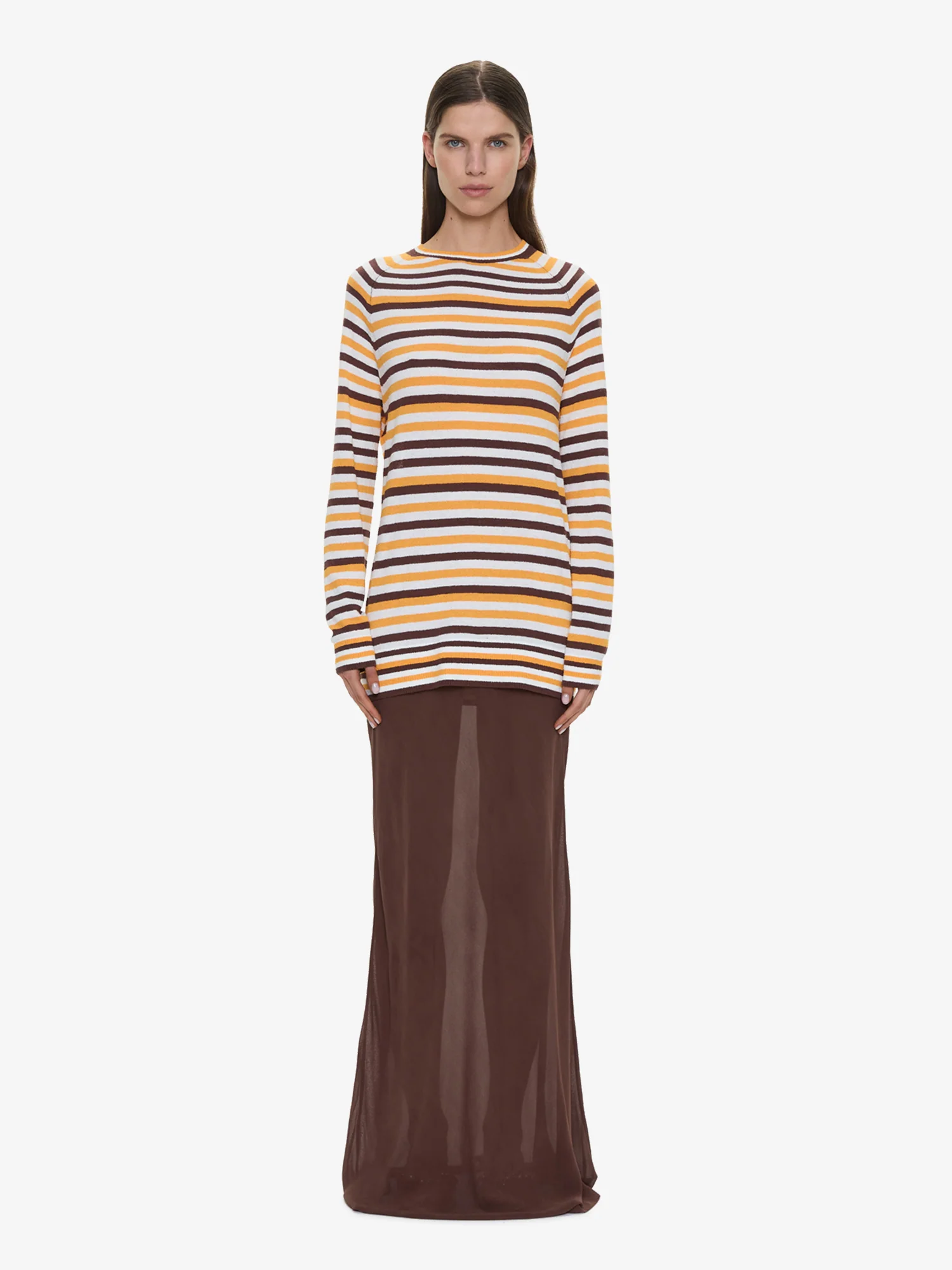 Stripe Knit Monument Dress