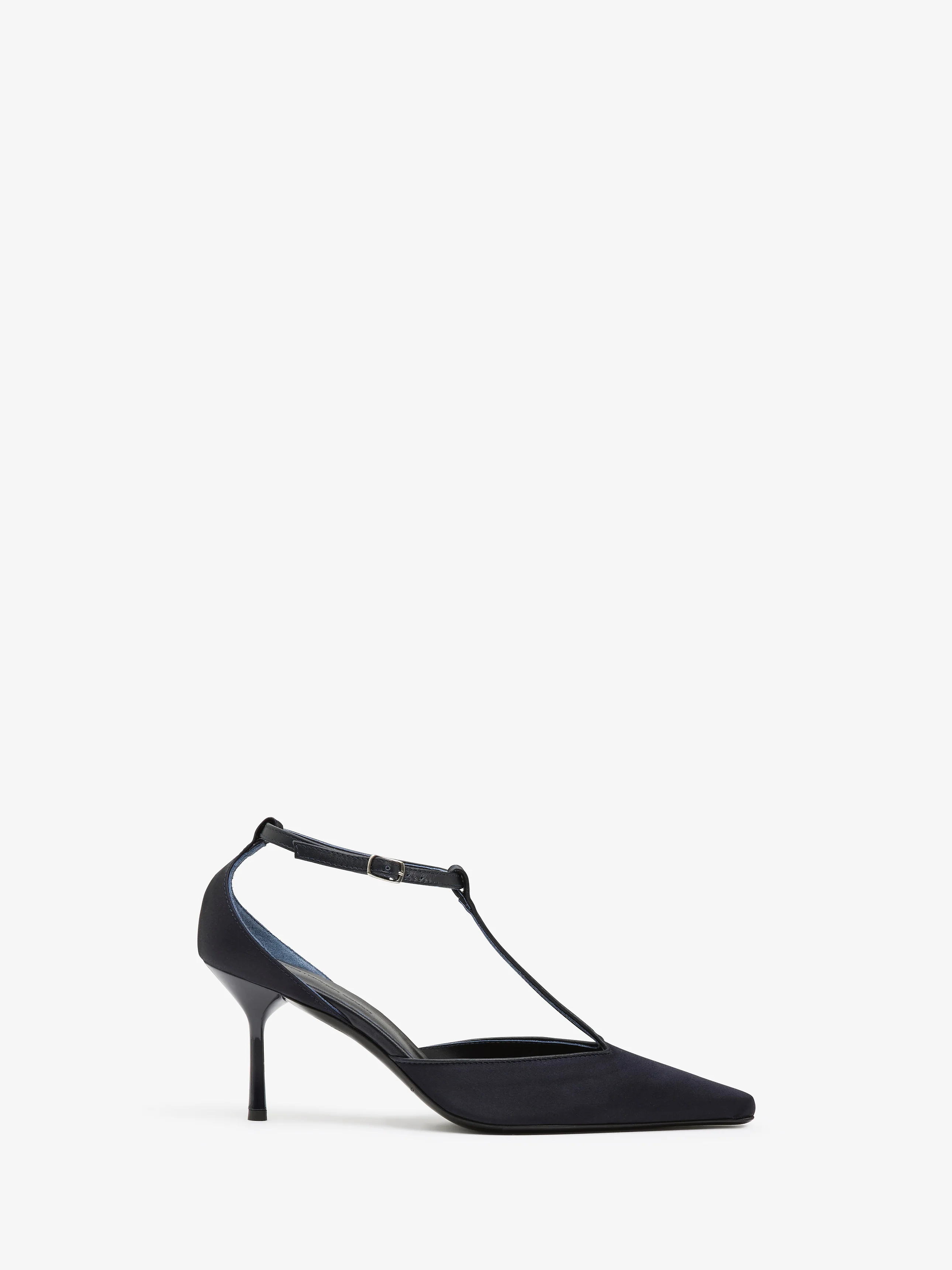 T-Bar Satin Heel