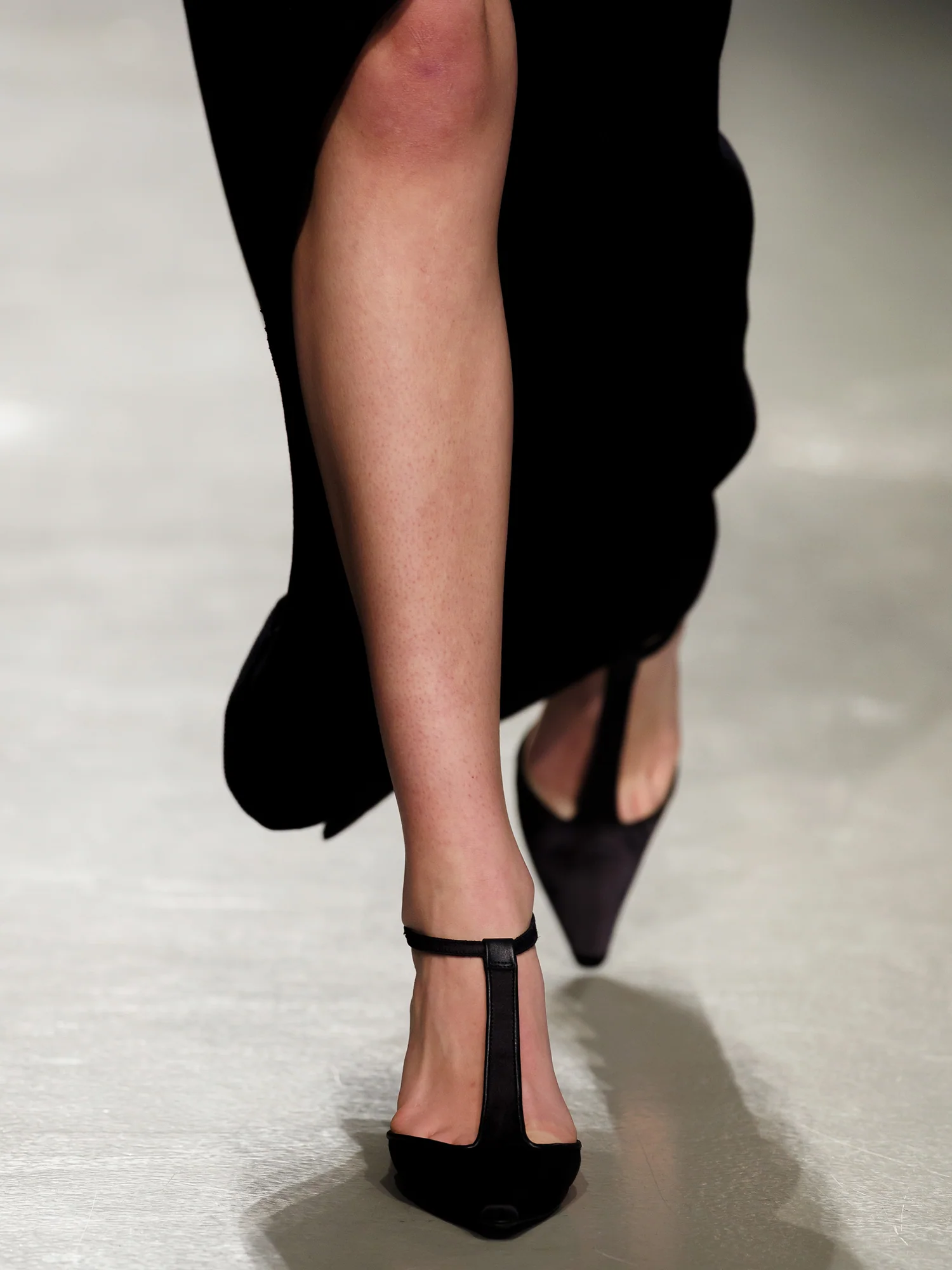 T-Bar Satin Heel - Image 3