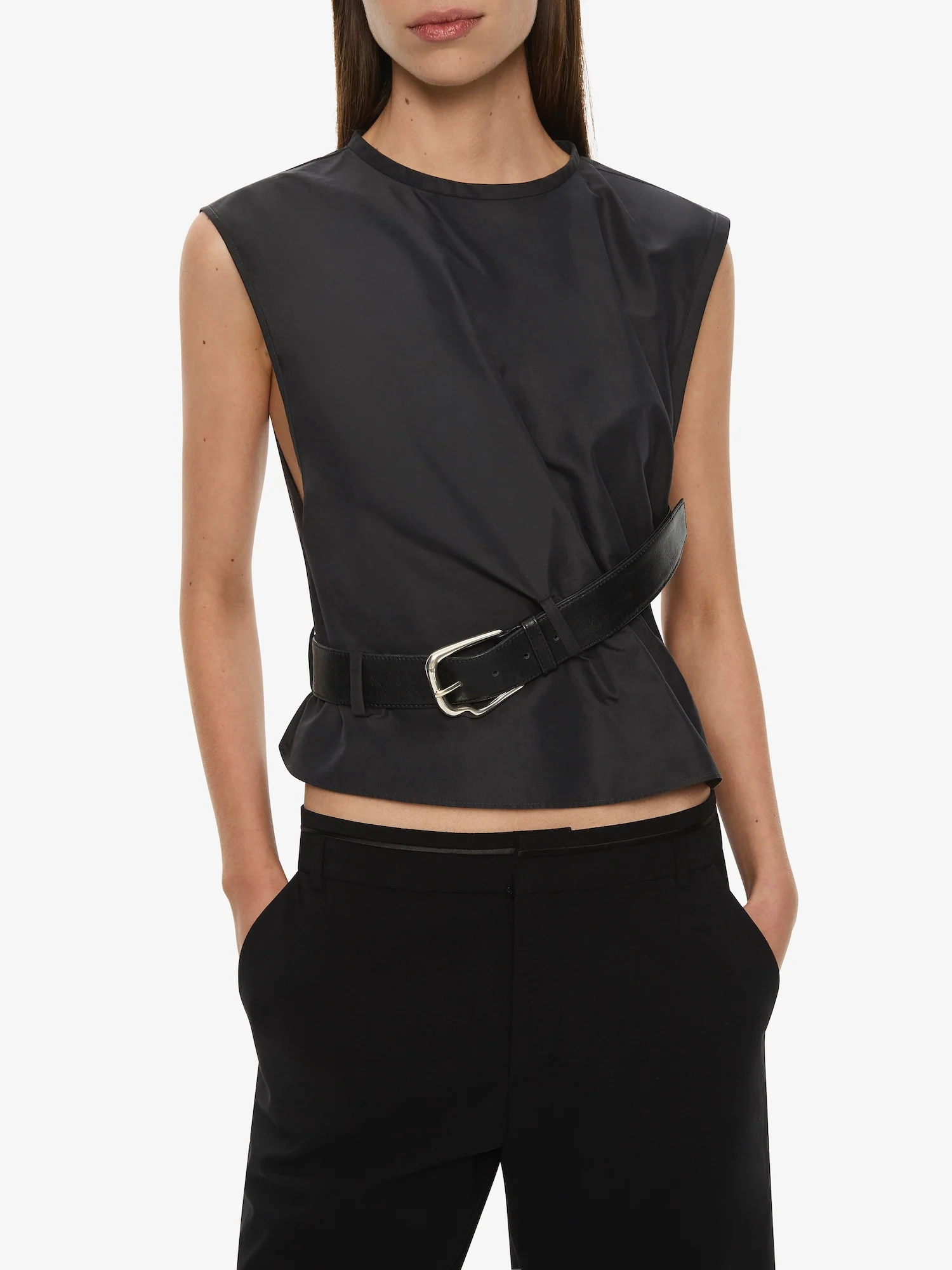 Locus Belted Taffeta Tank - Image 10