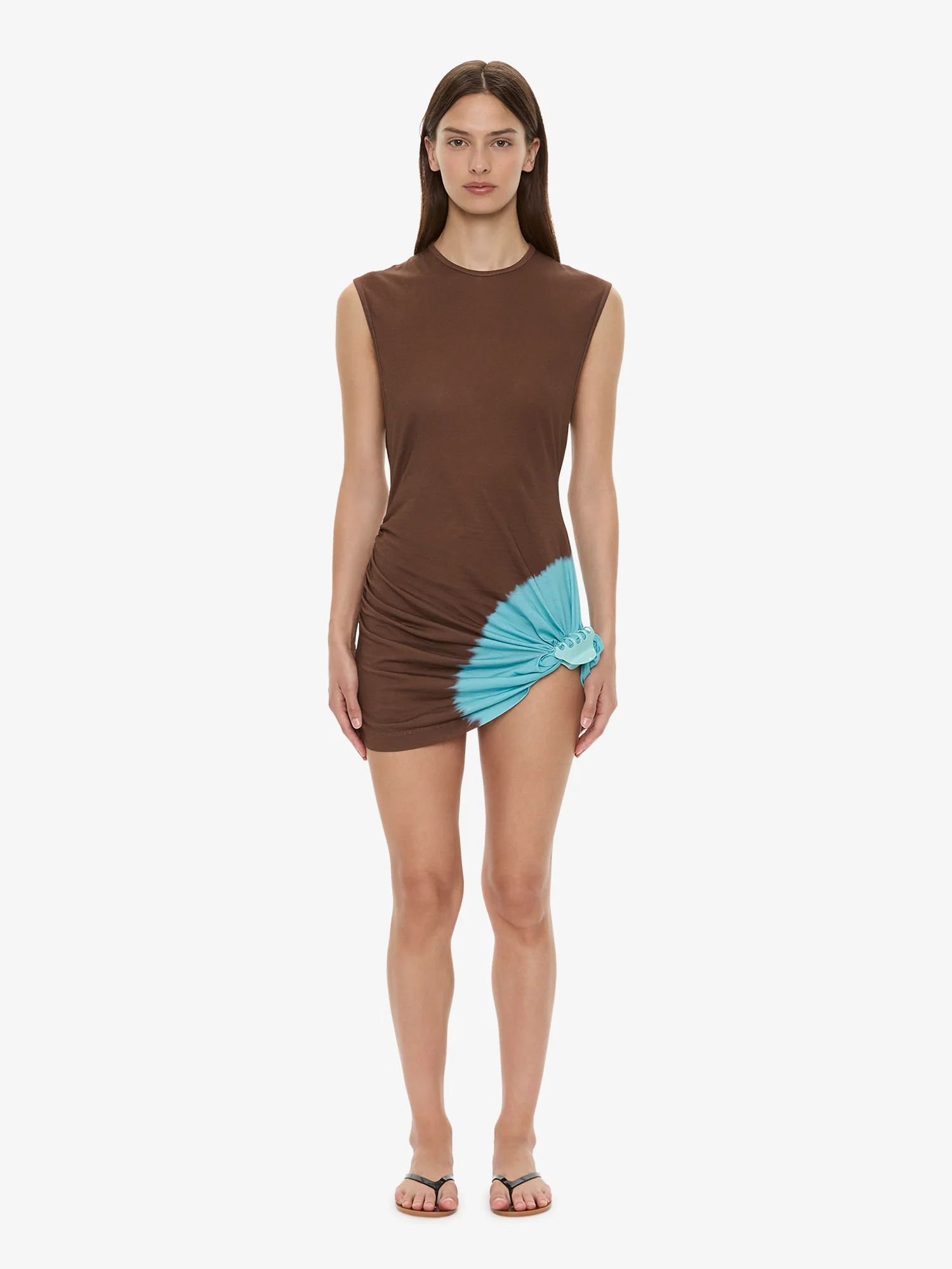 Tie Dye Snap Clip Tank Dress - Image 5