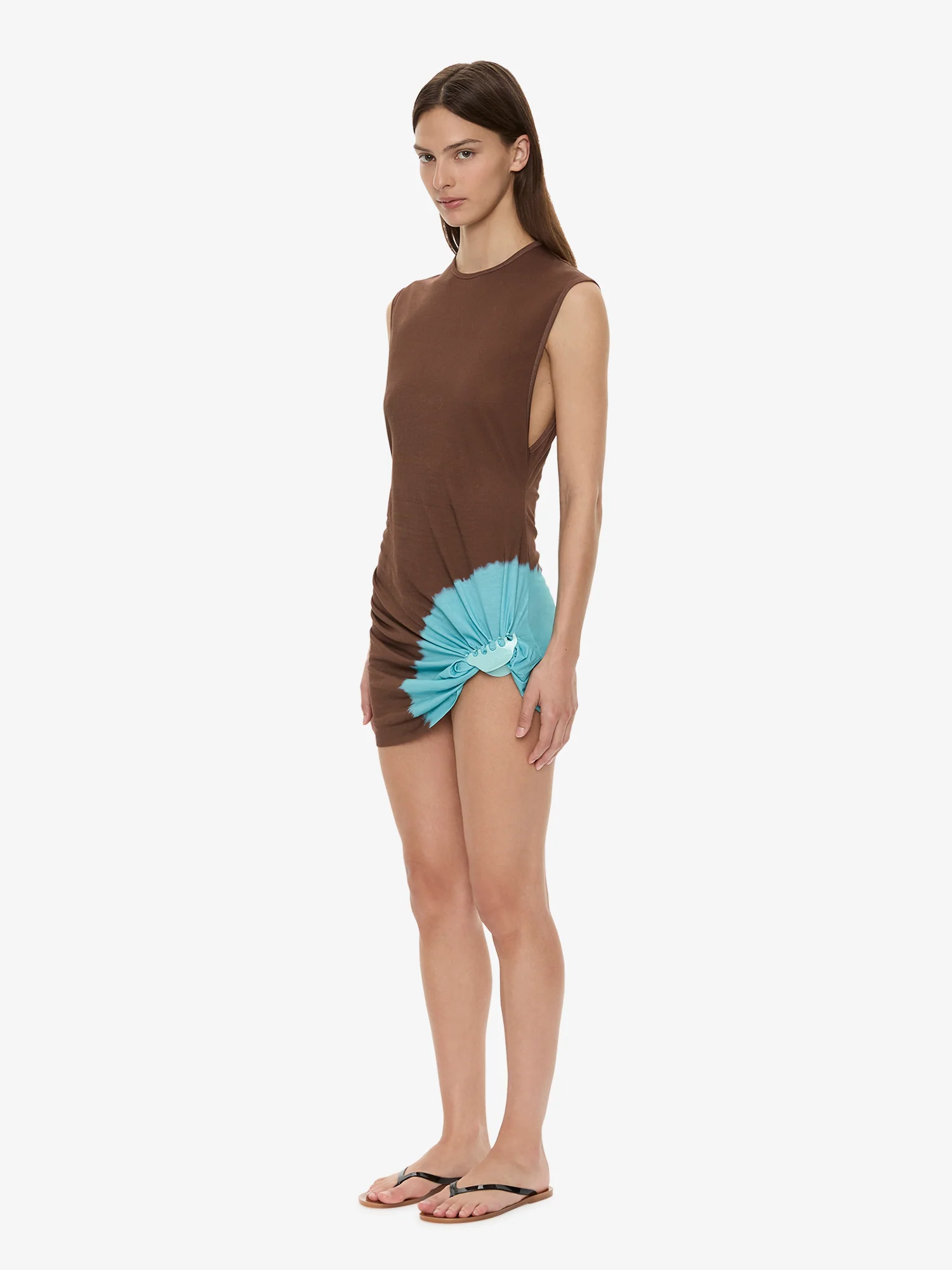 Tie Dye Snap Clip Tank Dress - Image 6