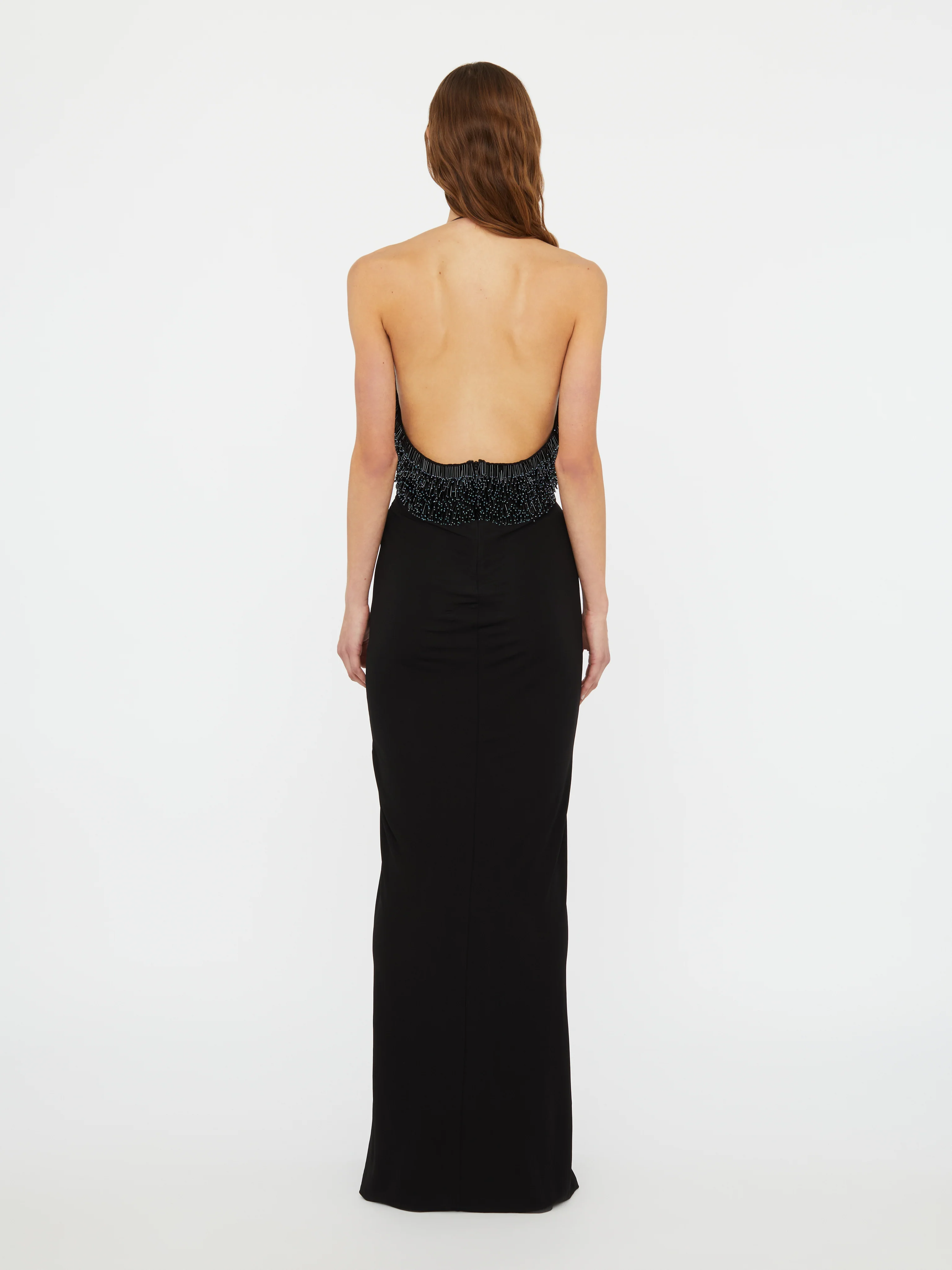 Tiered Thorn Beaded Disconnect Dress - Image 5