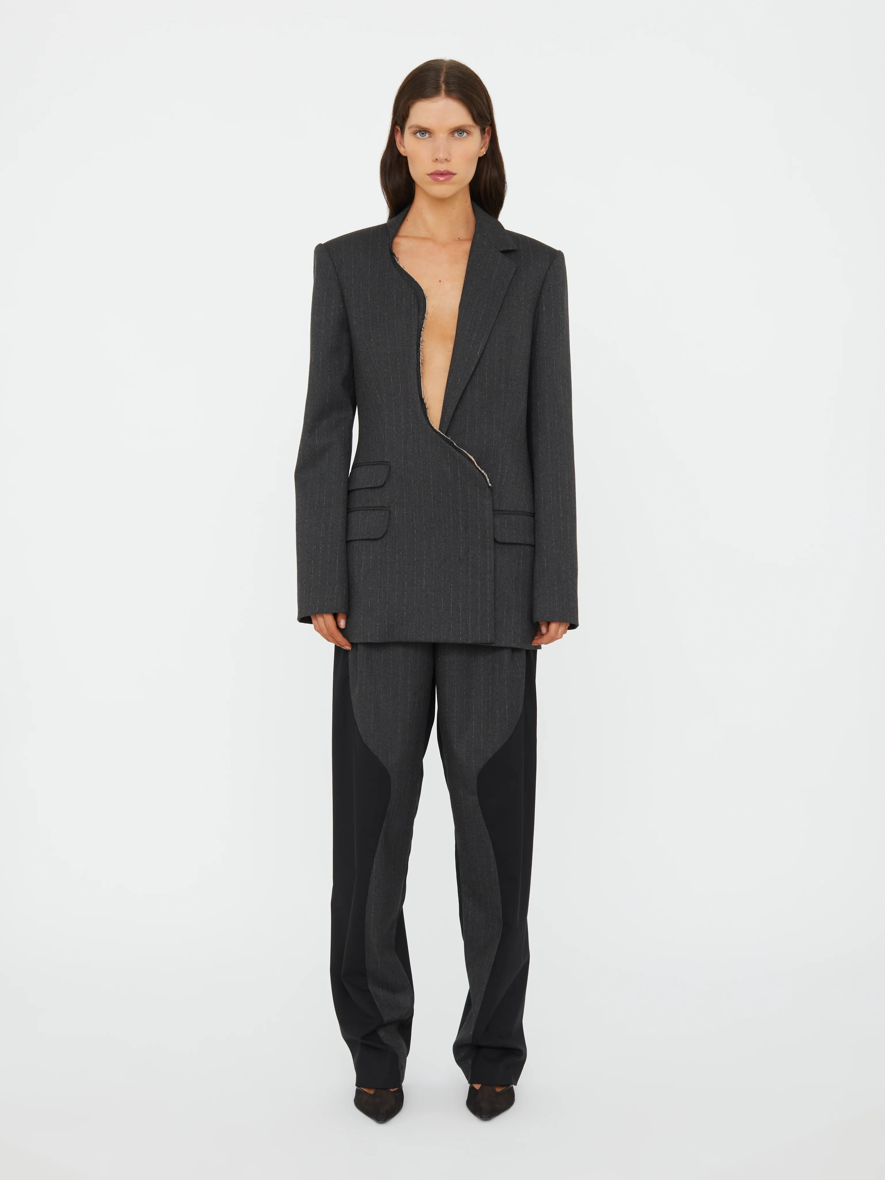 Torrent Pinstripe Blazer