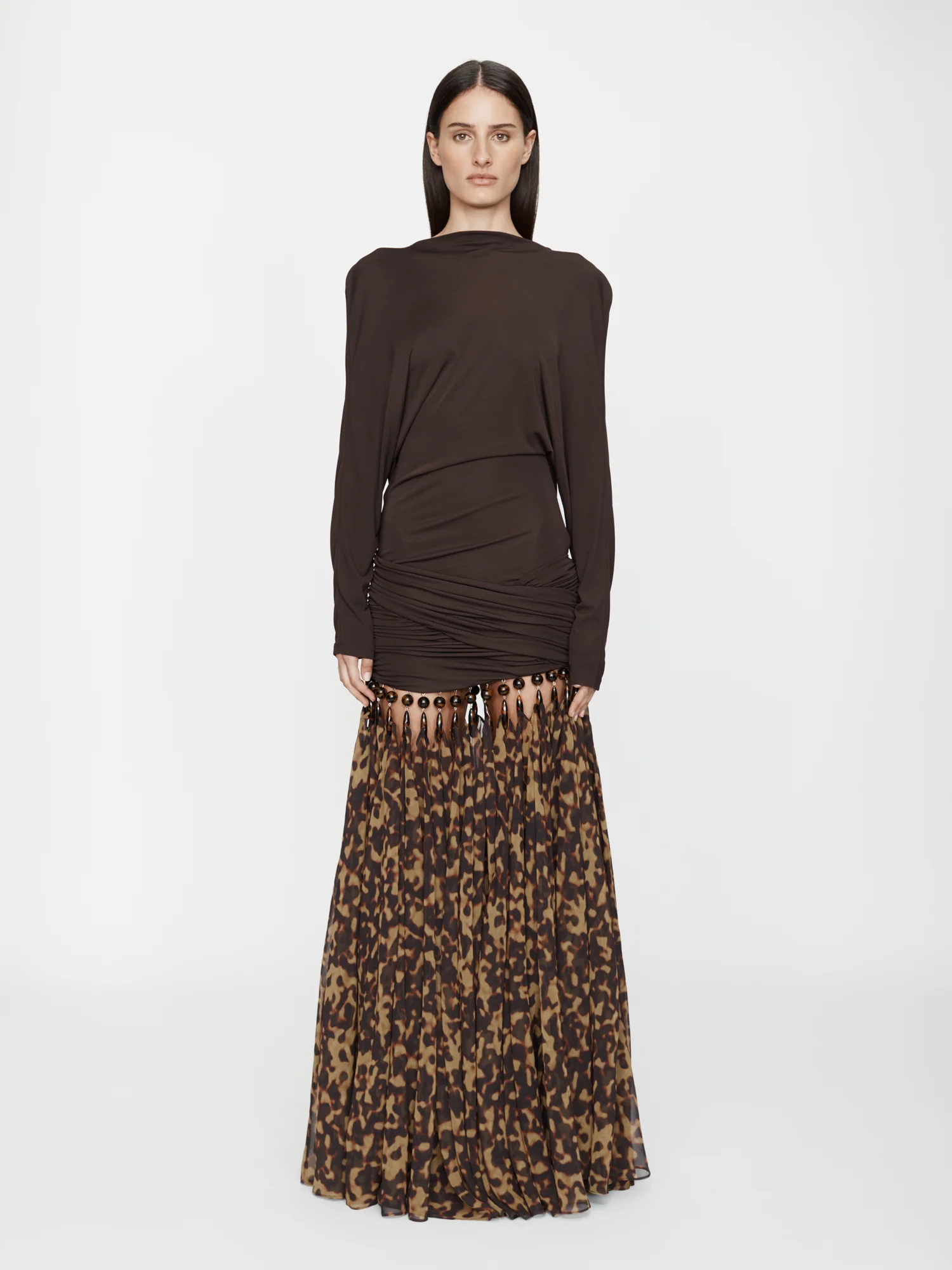 Tortoiseshell Droplet Jersey Gown - Image 3