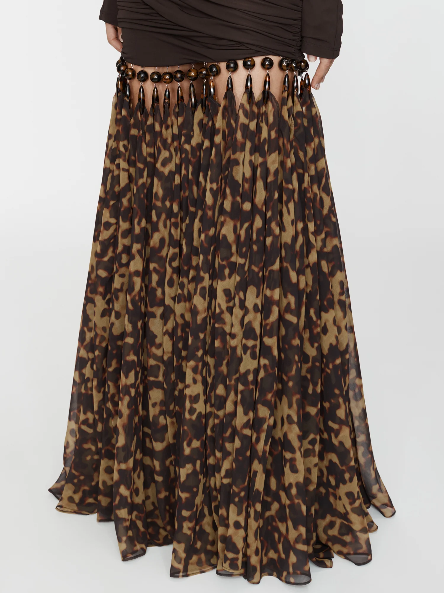 Tortoiseshell Droplet Jersey Gown - Image 6