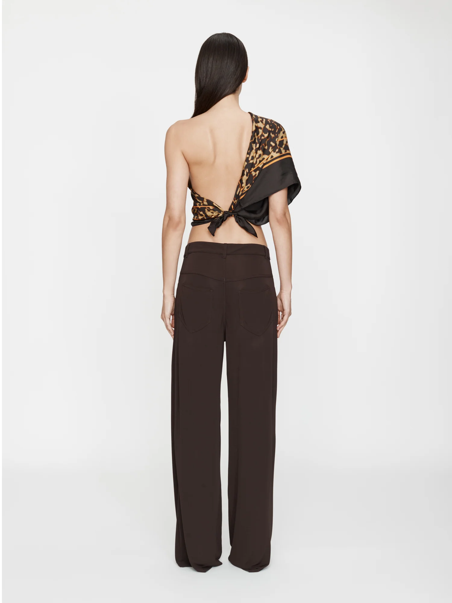 Tortoiseshell Silk Scarf - Image 5