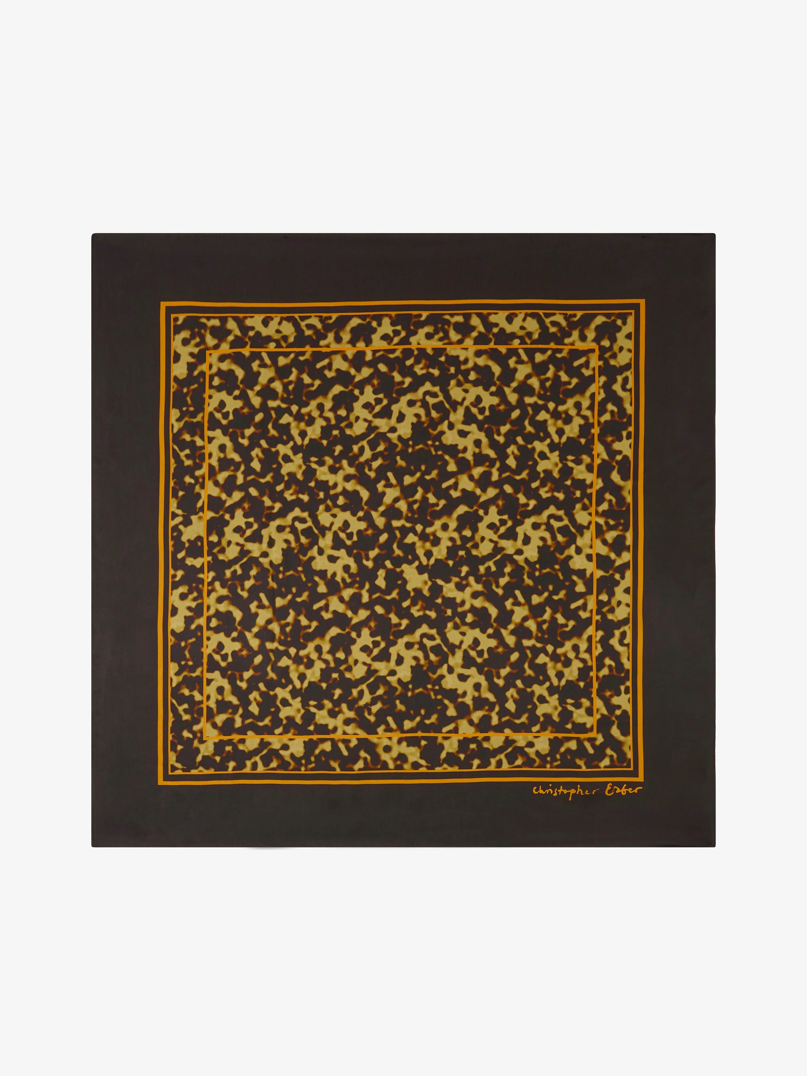 Tortoiseshell Silk Scarf - Image 7