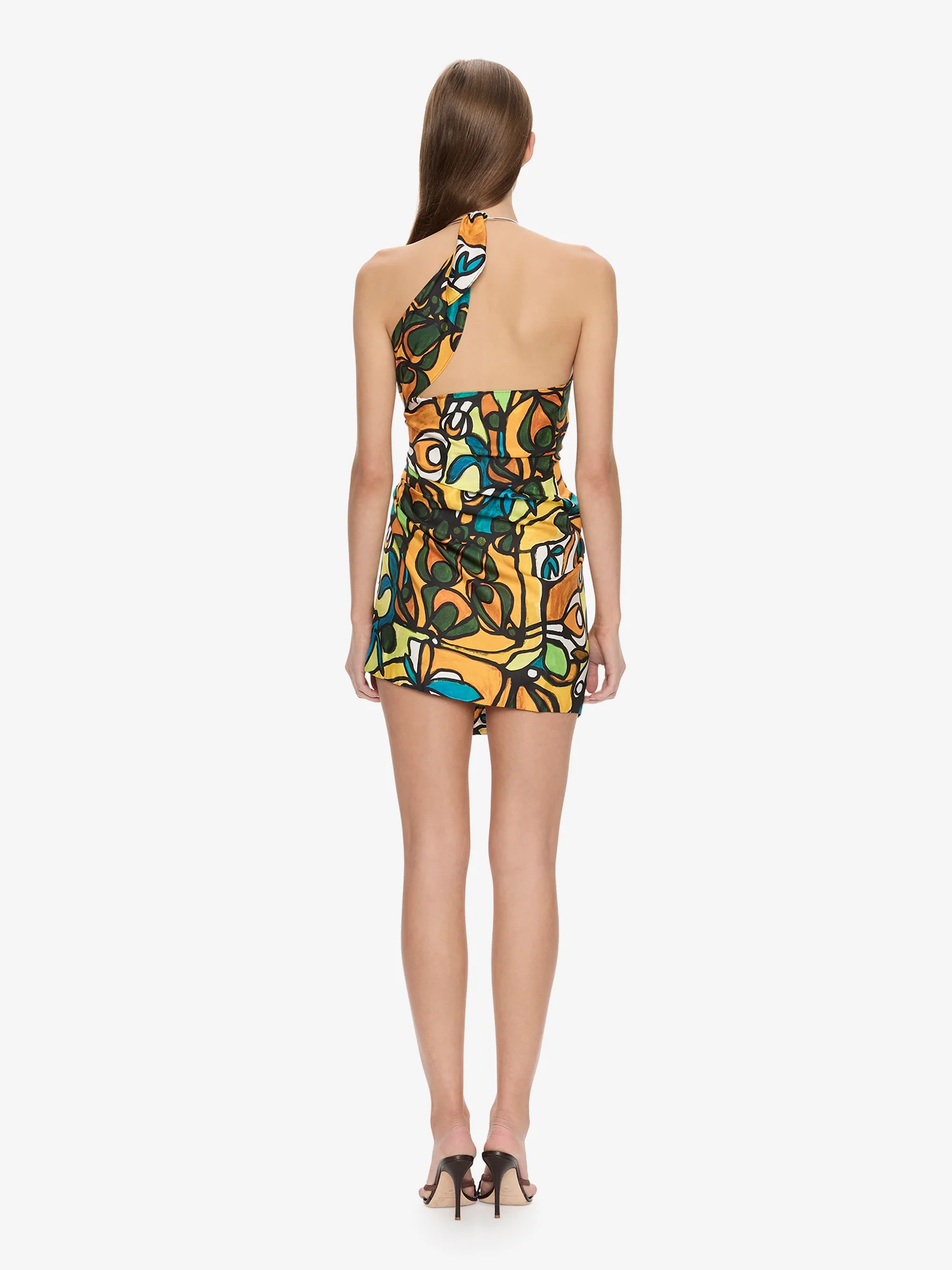 Tropic Nouveau Scarf Mini Dress - Image 4