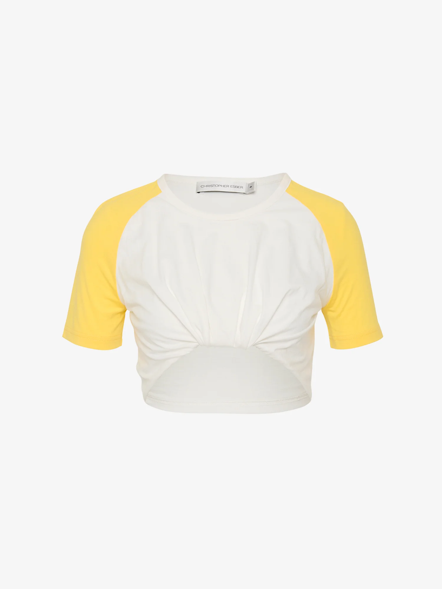 Tucked Ringer Jersey Tee - Image 7