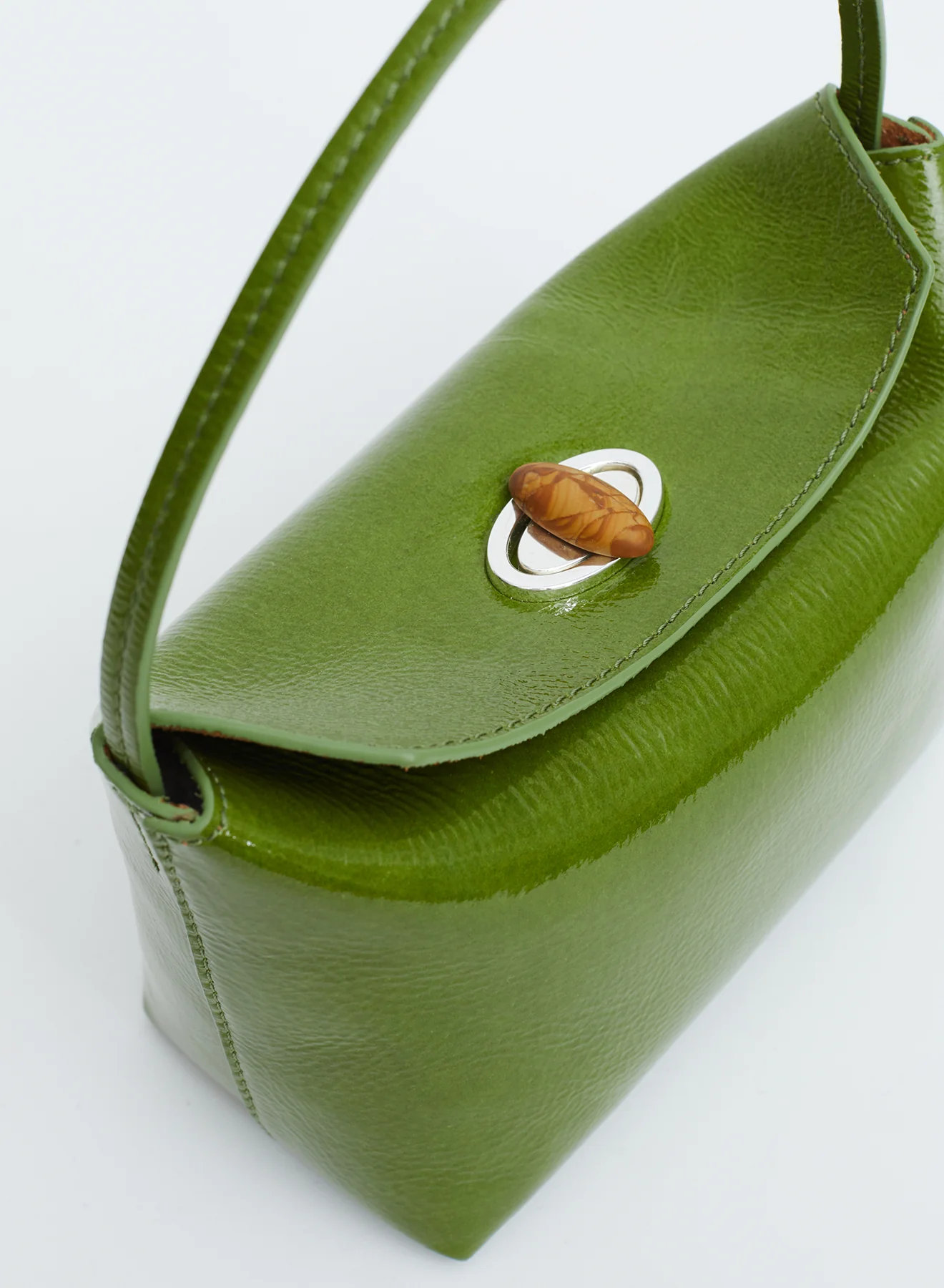 Turnlock Patent Mini Bag - Image 2
