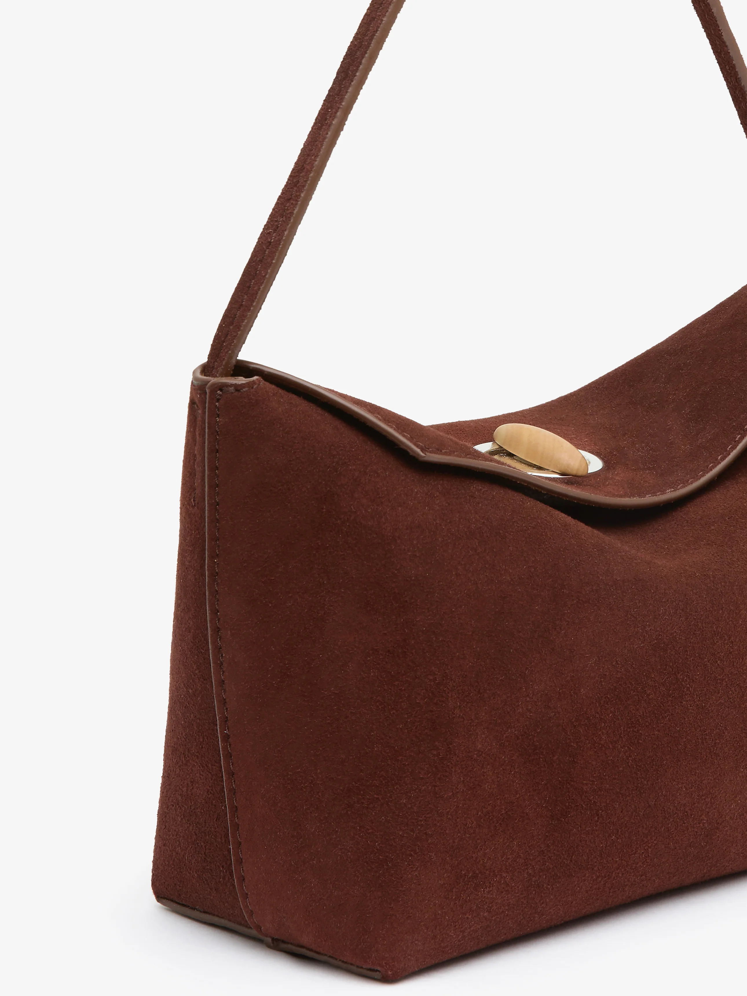 Turnlock Suede Mini Bag - Image 2