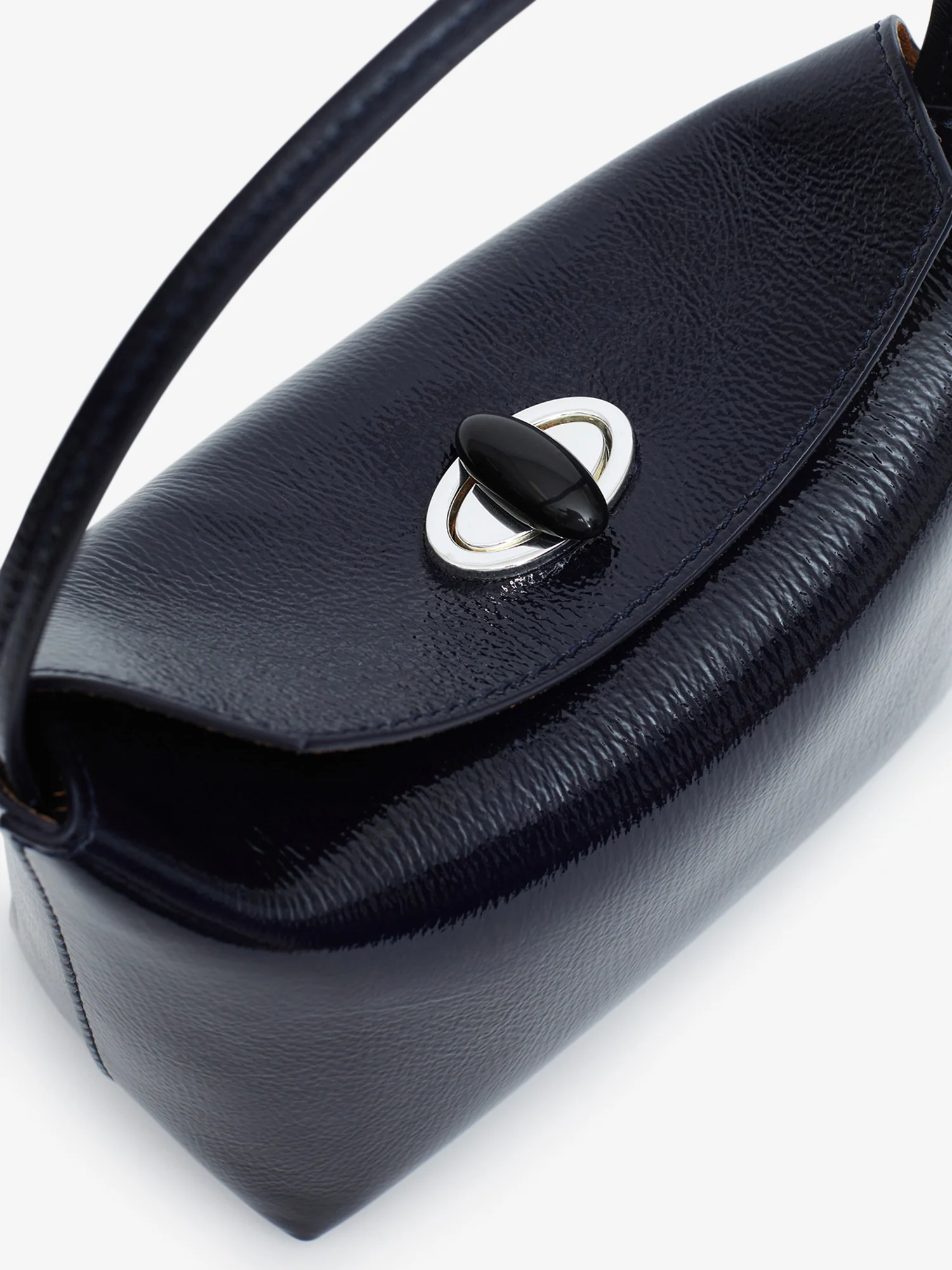 Turnlock Patent Mini Bag - Image 3