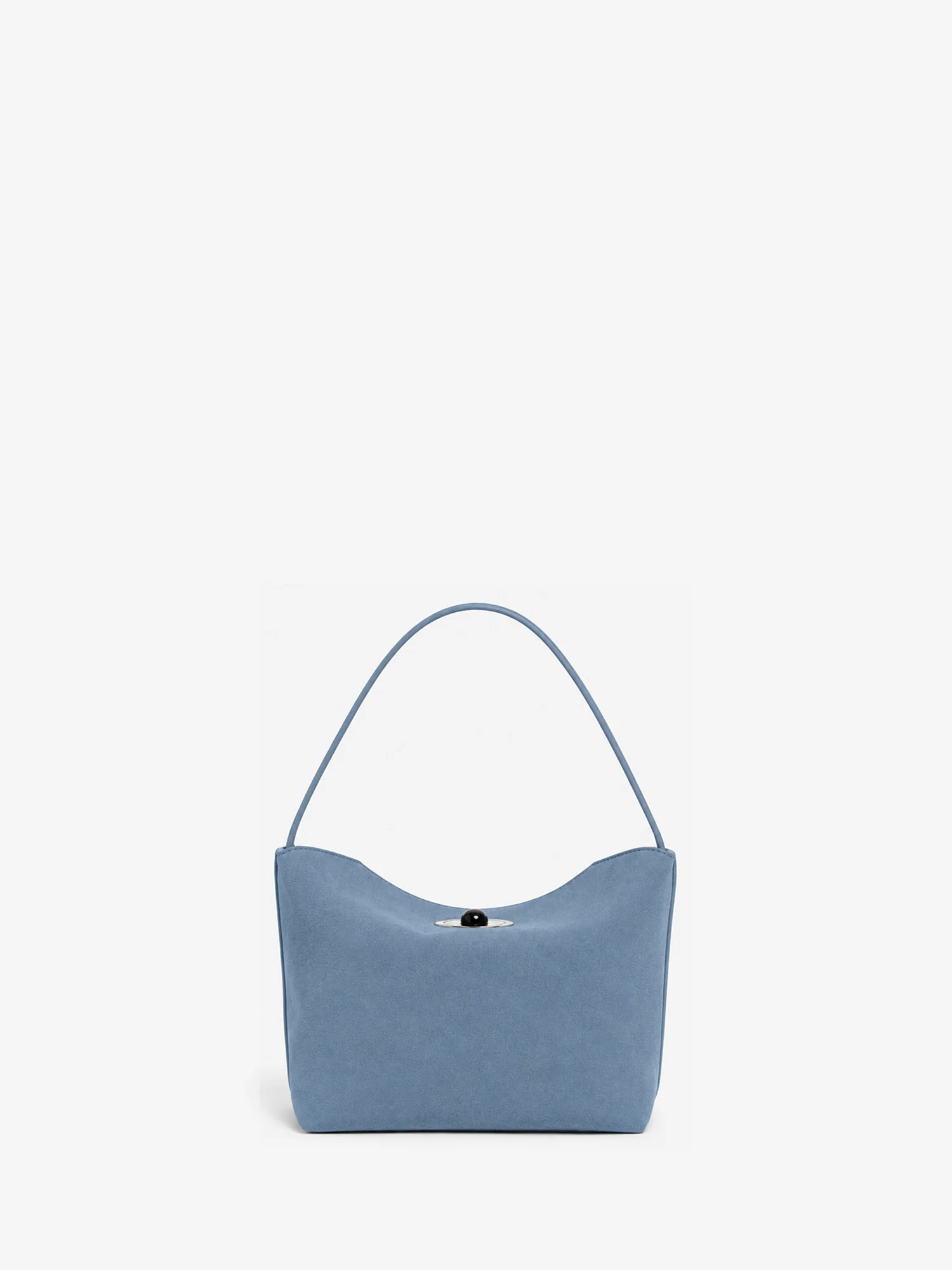 Turnlock Suede Mini Bag - Image 4