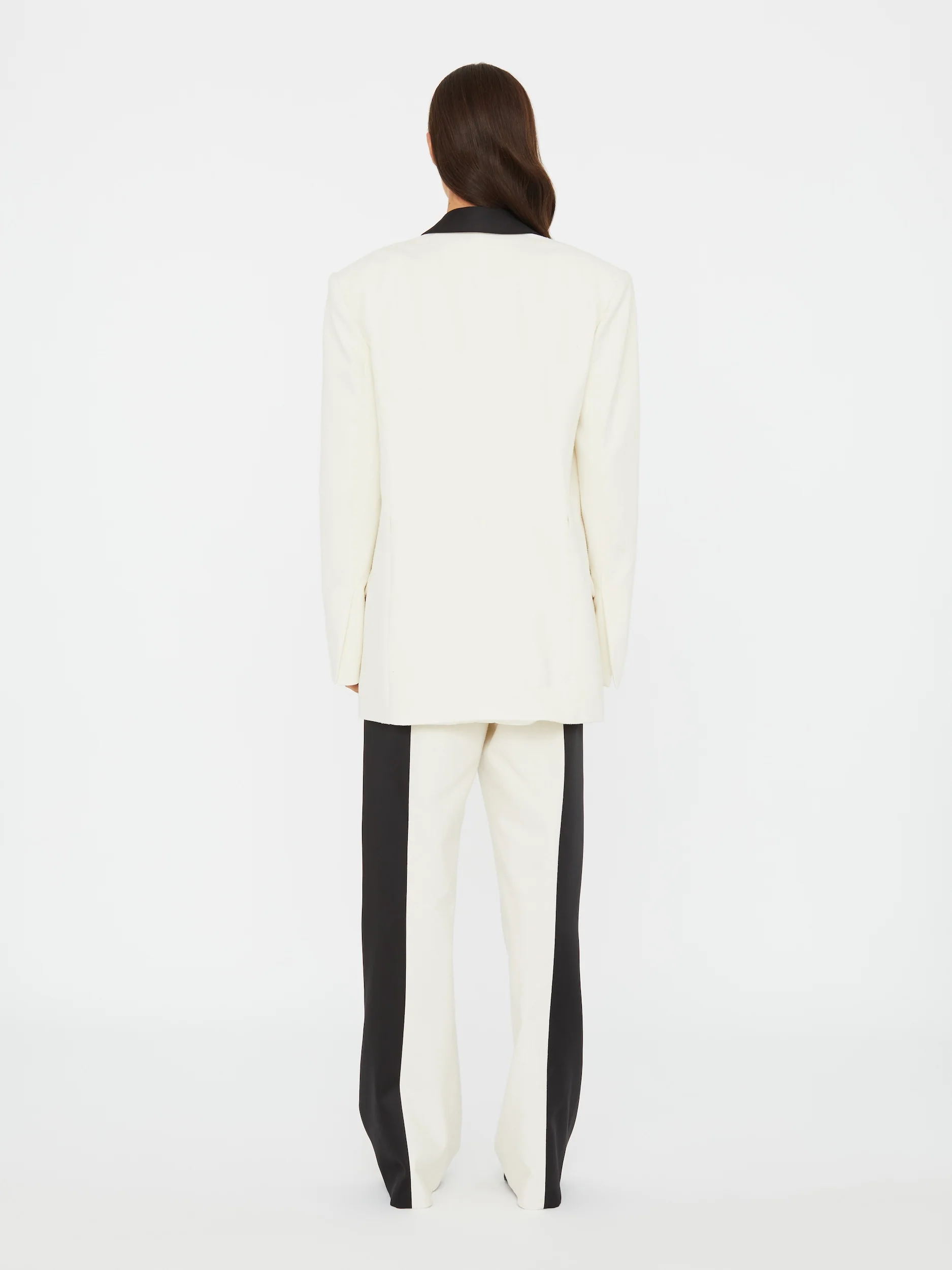 Tuxedo Contrast Silk Trouser - Image 7