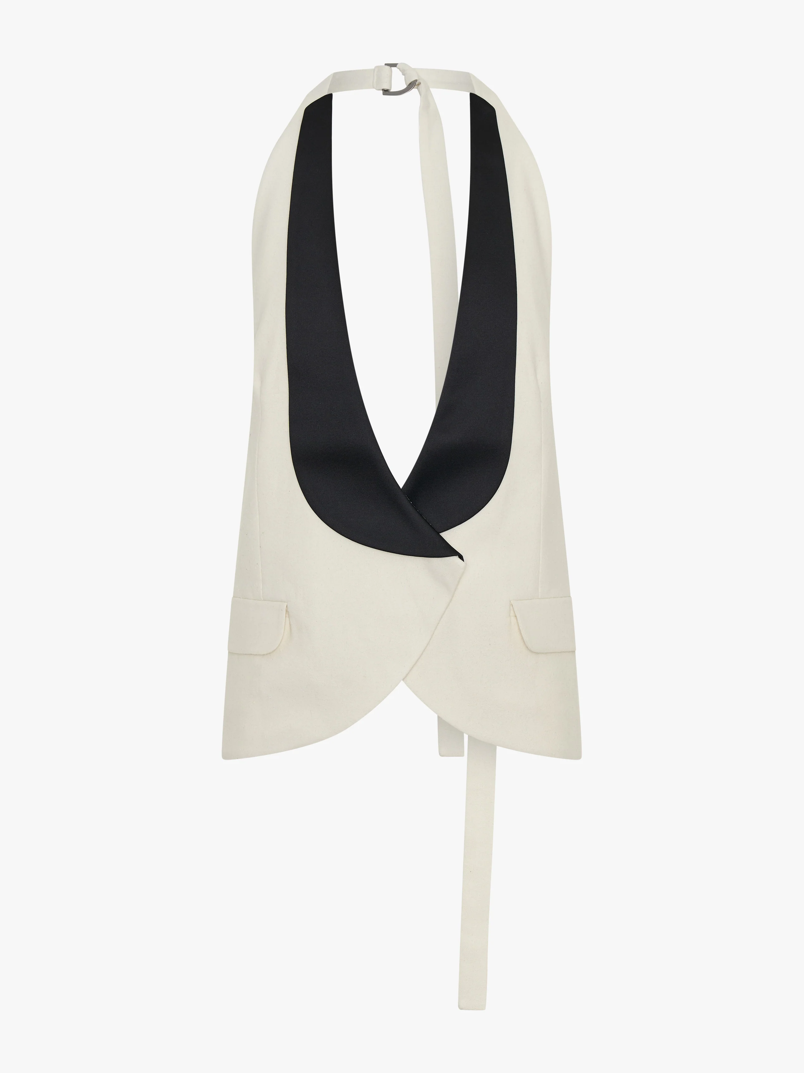 Tuxedo Contrast Silk Vest - Image 7