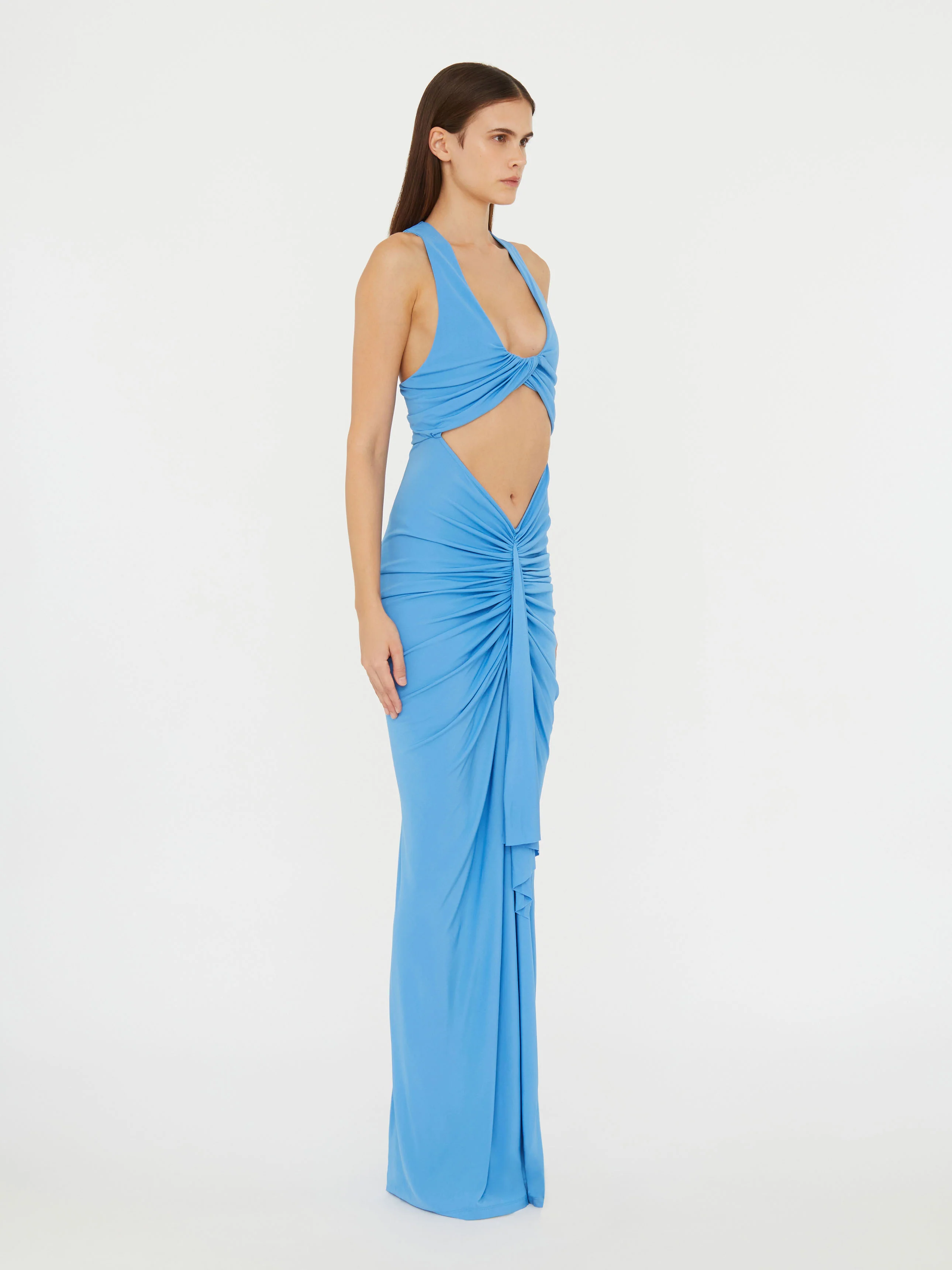 Vivenda Drape Front Dress - Image 2