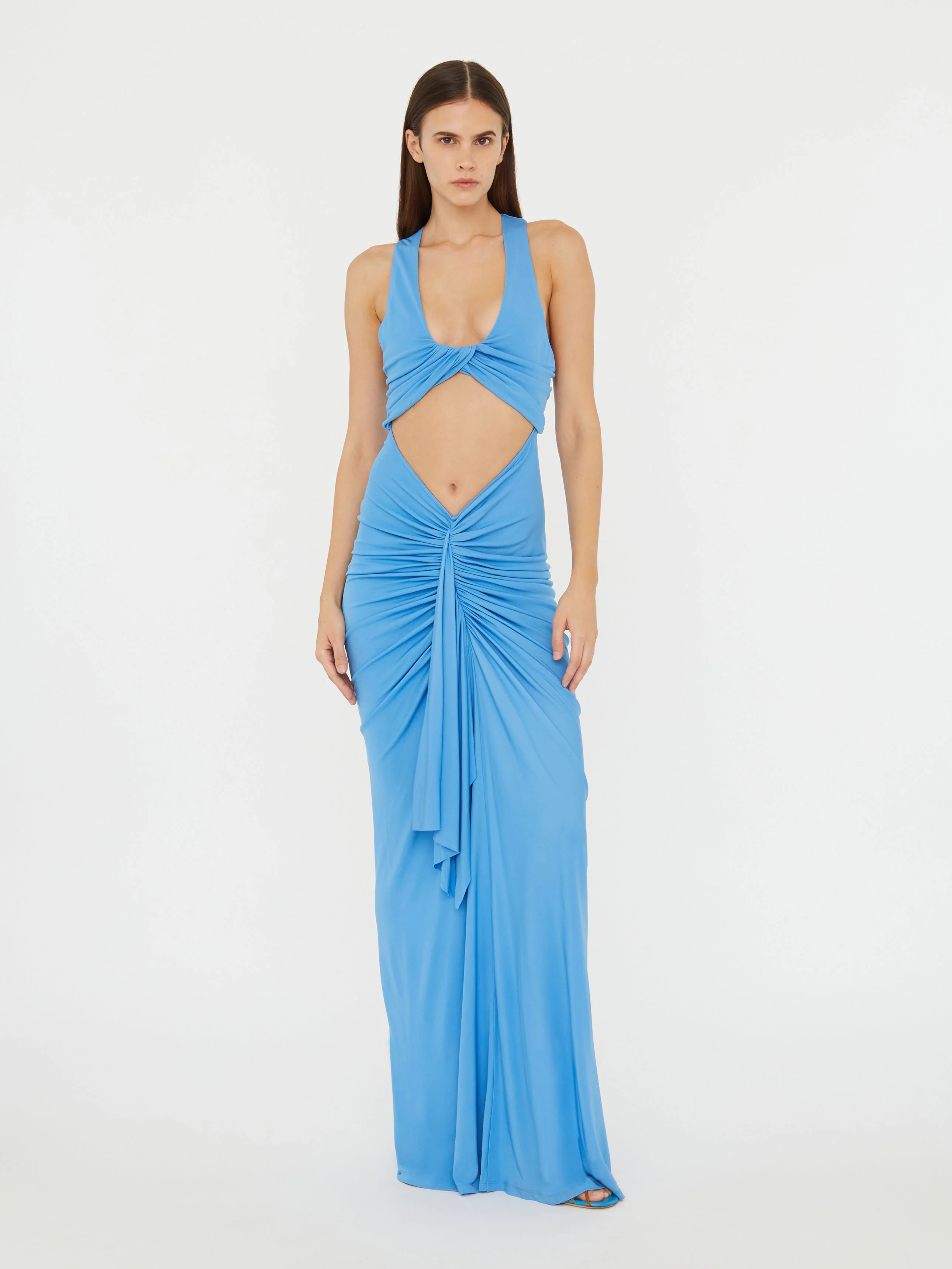 Vivenda Drape Front Dress - Image 3